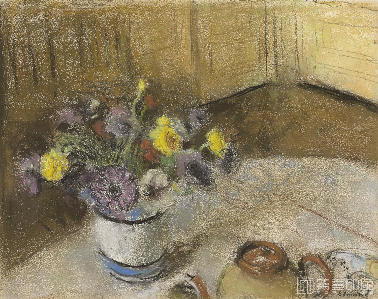 油画-爱德华·让·维亚尔 Edouard Vuillard作品集-201