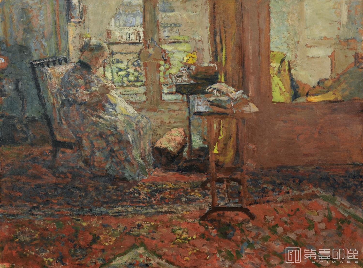 油画-爱德华·让·维亚尔 Edouard Vuillard作品集-205