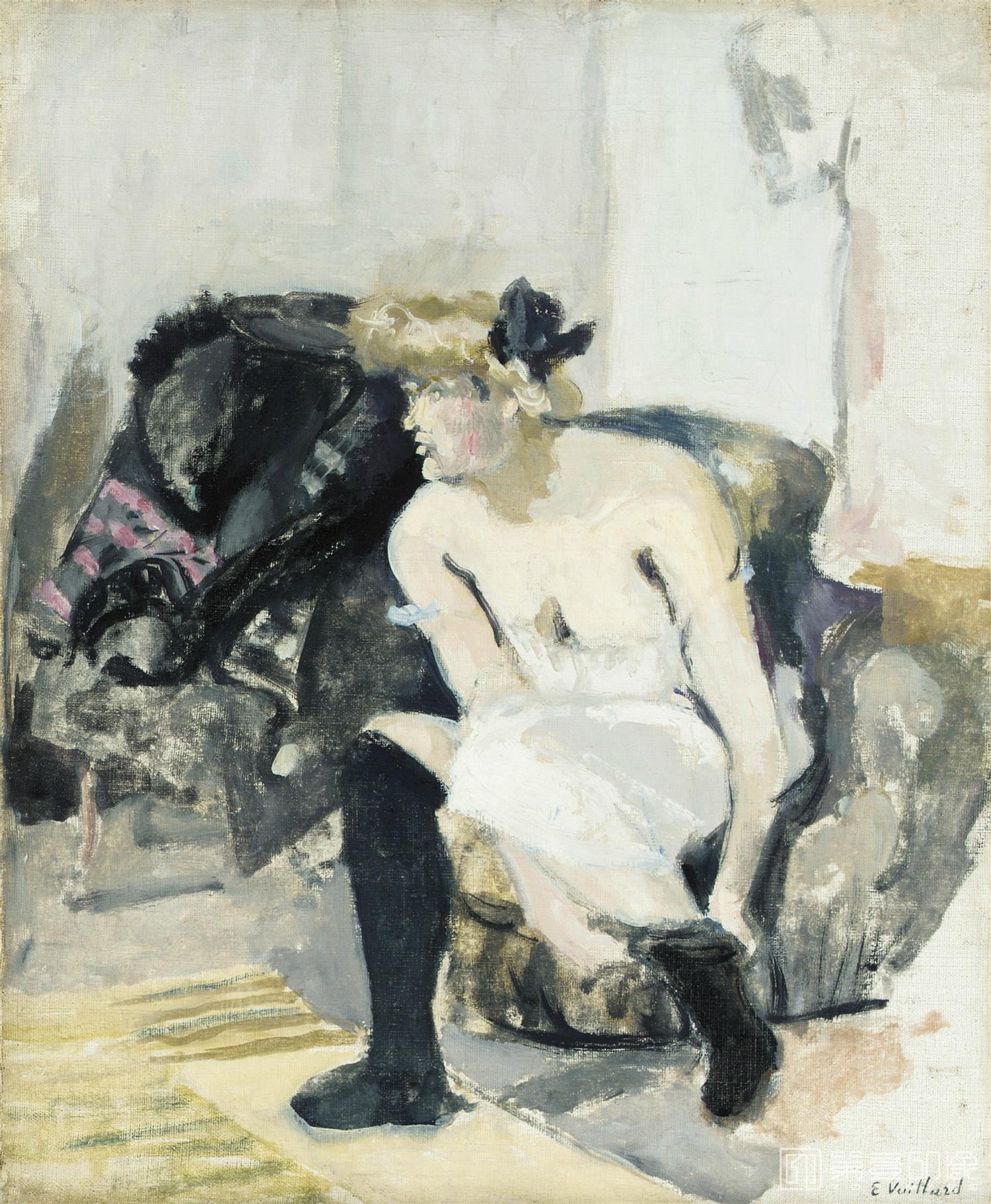 油画-爱德华·让·维亚尔 Edouard Vuillard作品集-210