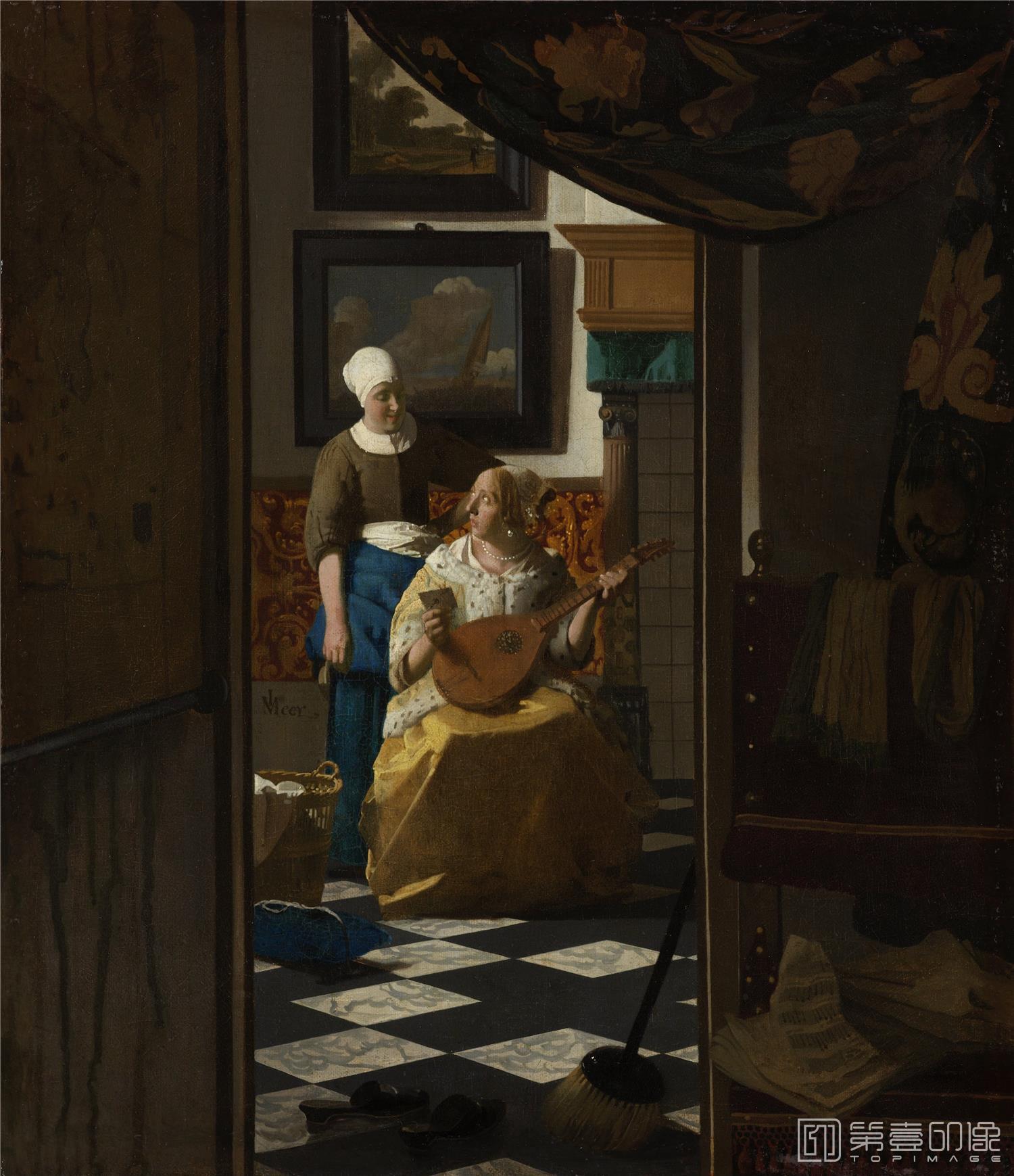 油画-约翰内斯·维米尔 Johannes Vermeer作品集-10