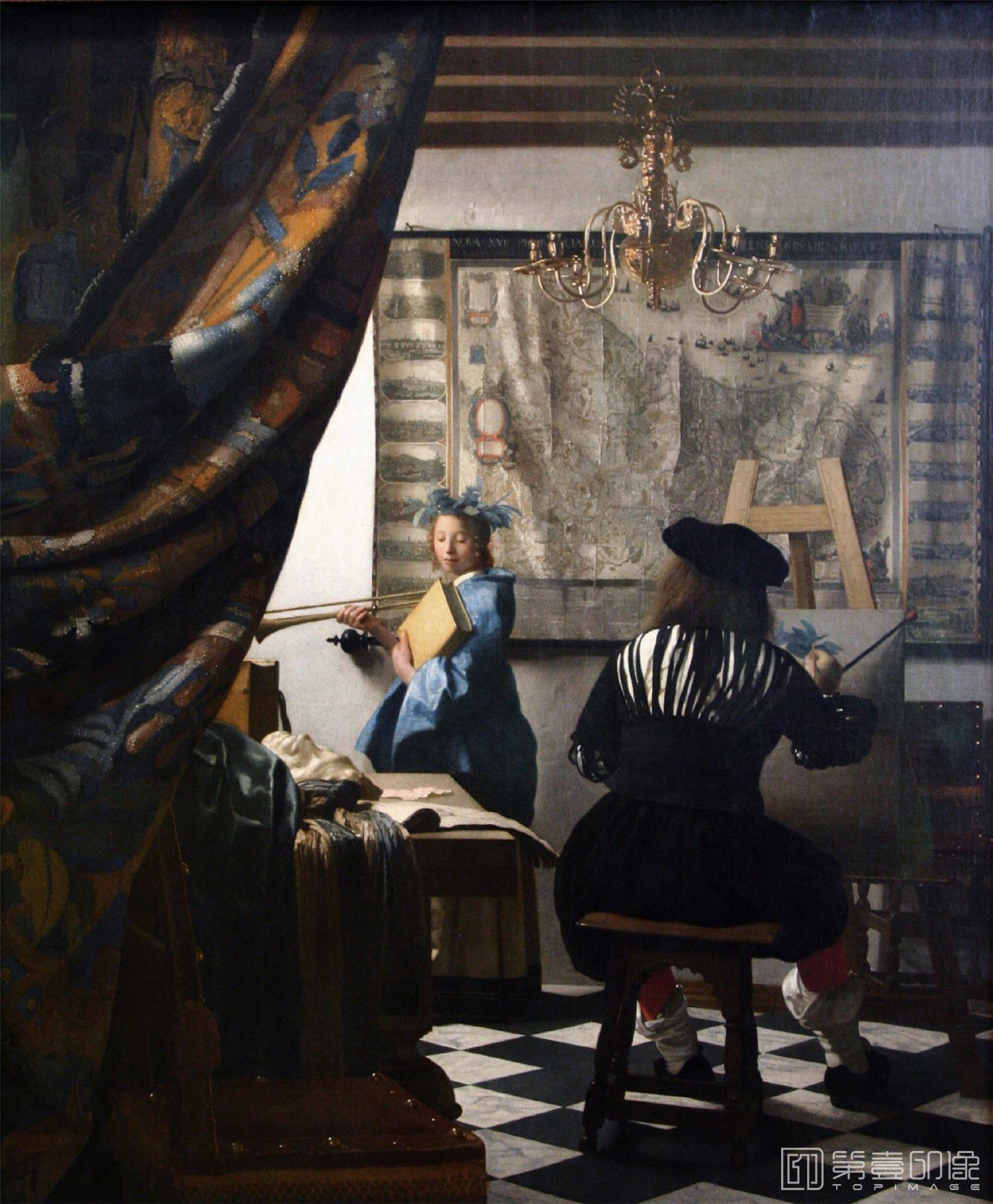 油画-约翰内斯·维米尔 Johannes Vermeer作品集-11