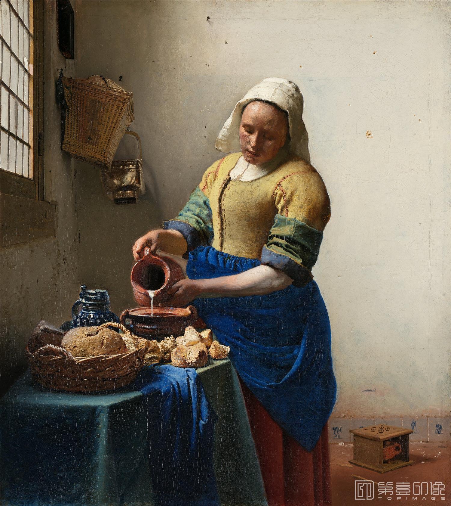 油画-约翰内斯·维米尔 Johannes Vermeer作品集-14