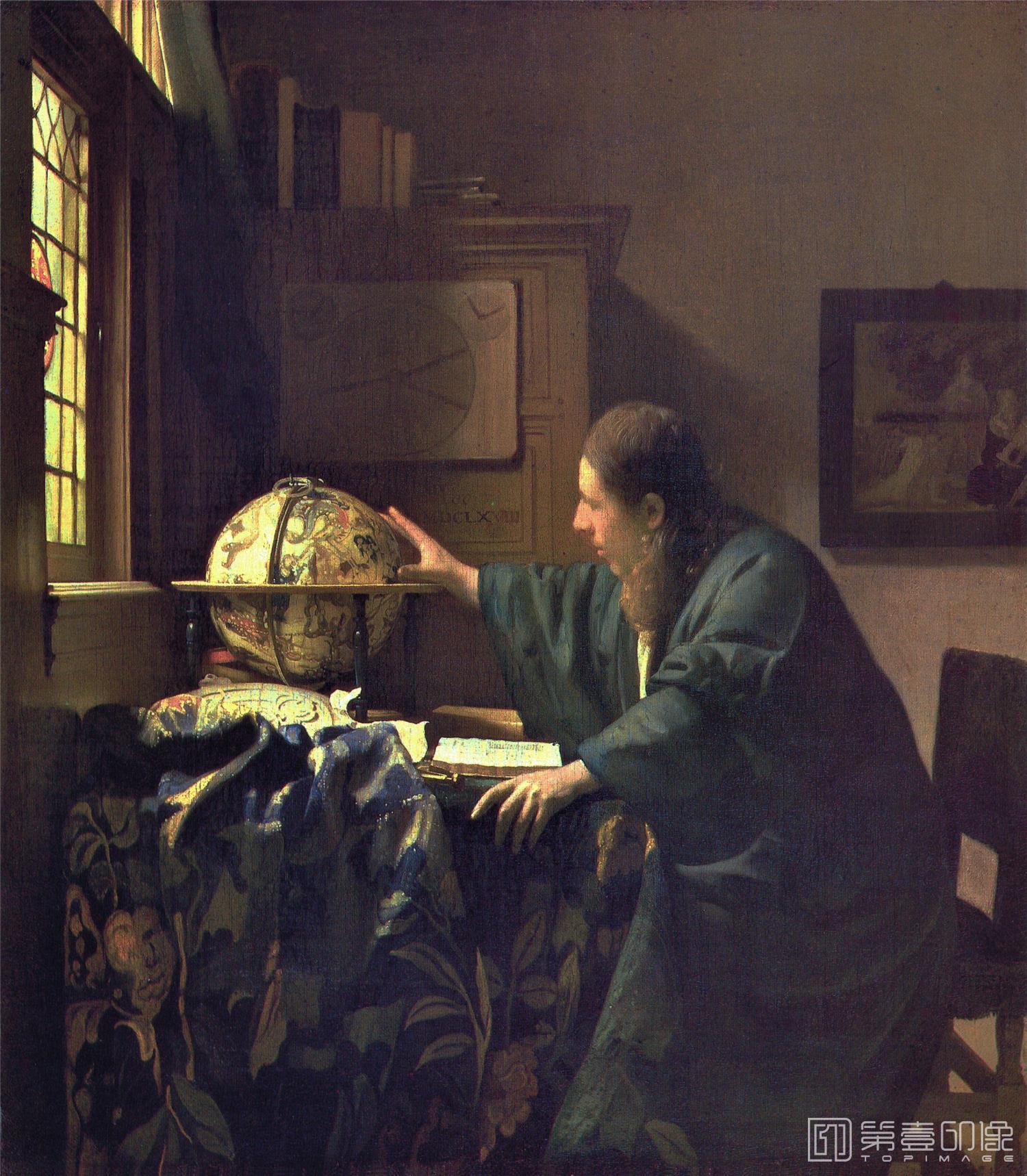 油画-约翰内斯·维米尔 Johannes Vermeer作品集-15