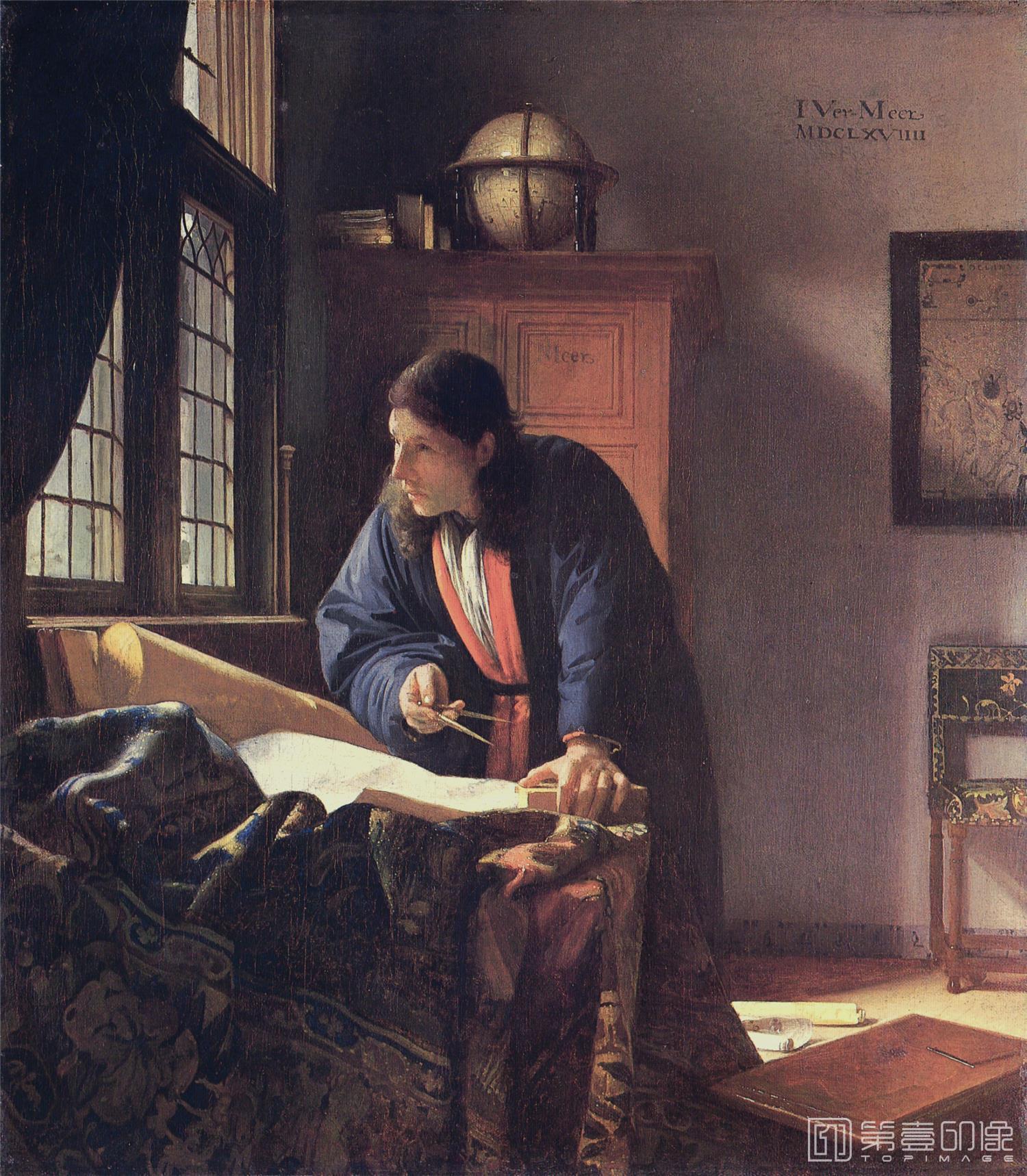 油画-约翰内斯·维米尔 Johannes Vermeer作品集-16