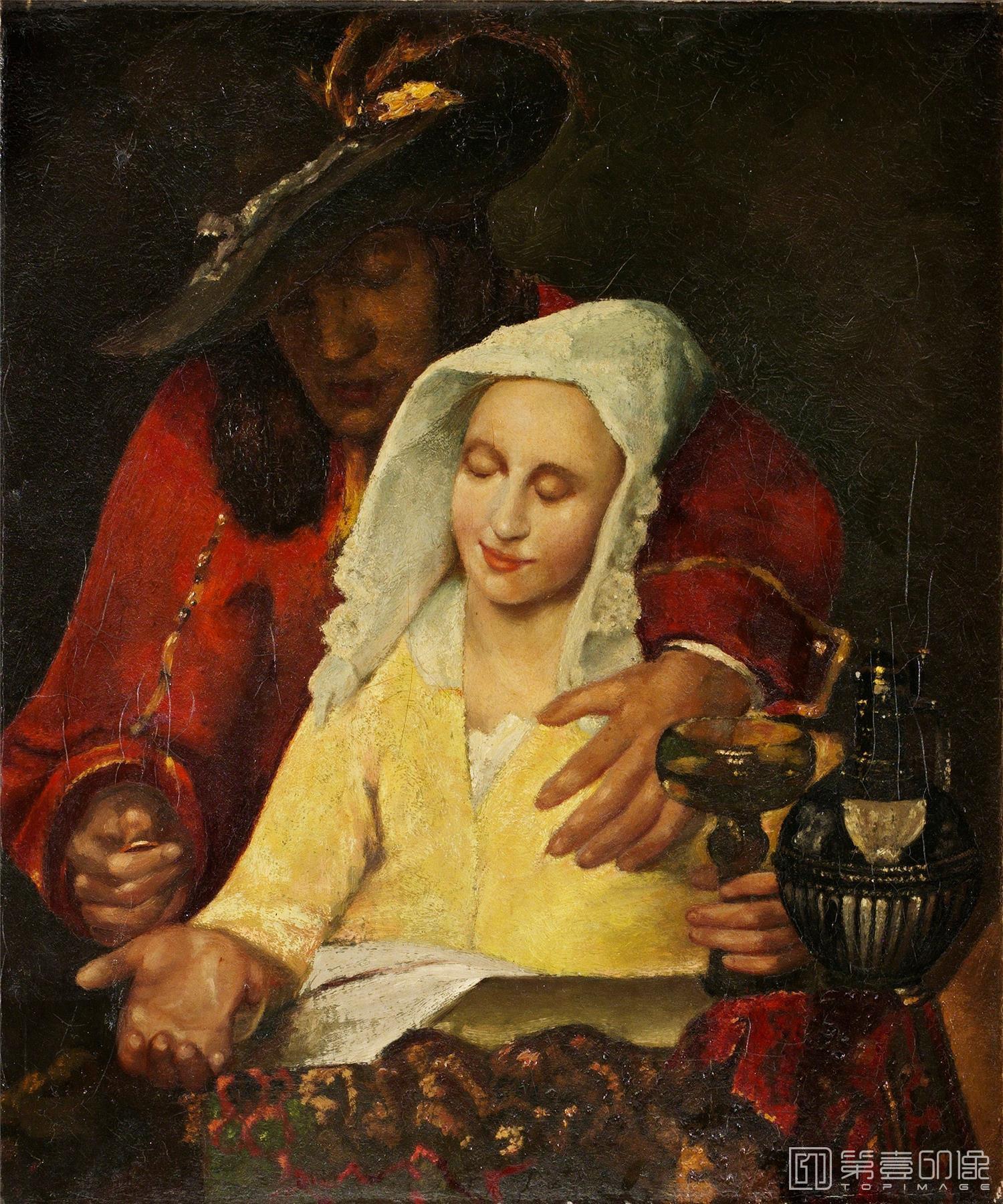 油画-约翰内斯·维米尔 Johannes Vermeer作品集-17