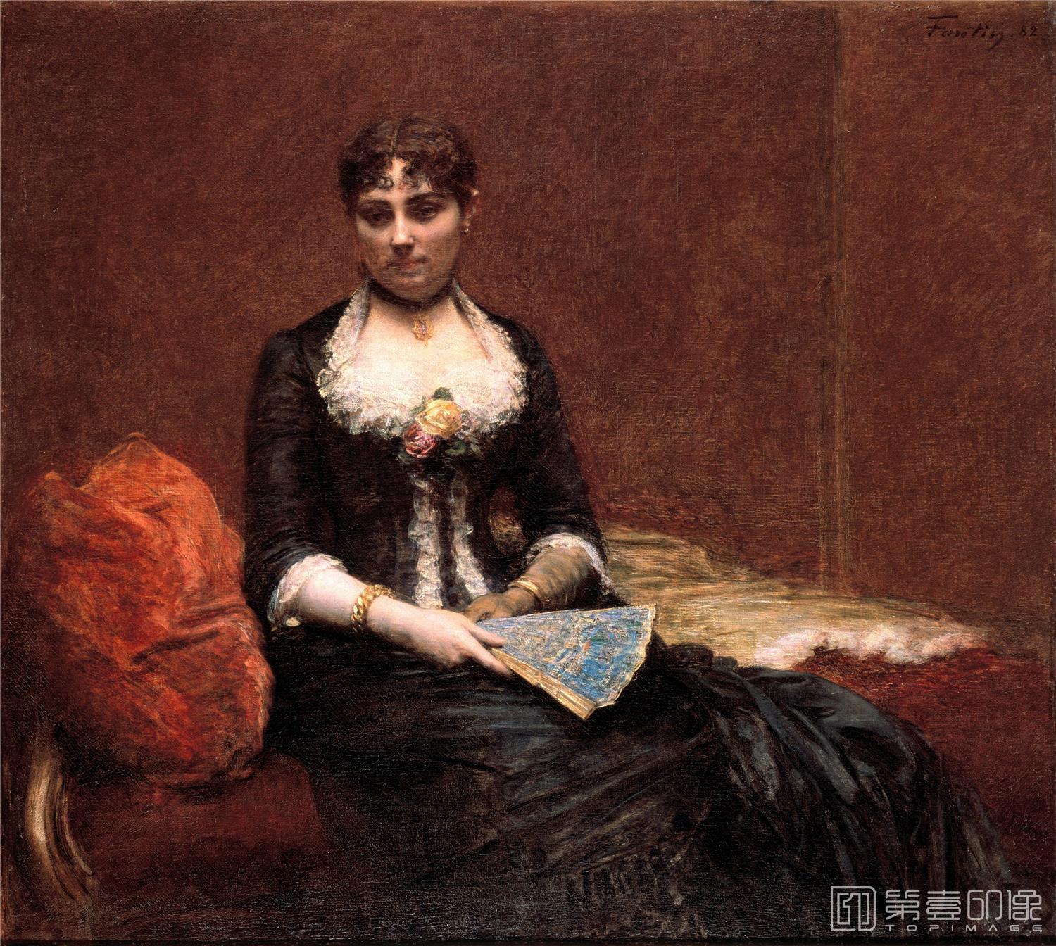 油画-亨利·方丹-拉图尔 Henri Fantin-Latour作品集012