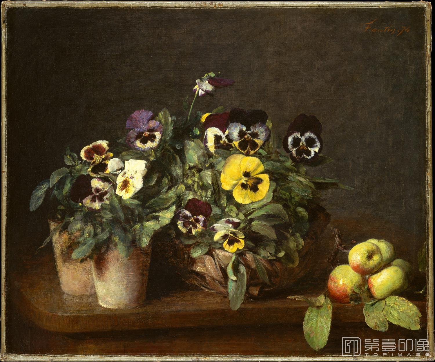 油画-亨利·方丹-拉图尔 Henri Fantin-Latour作品集027