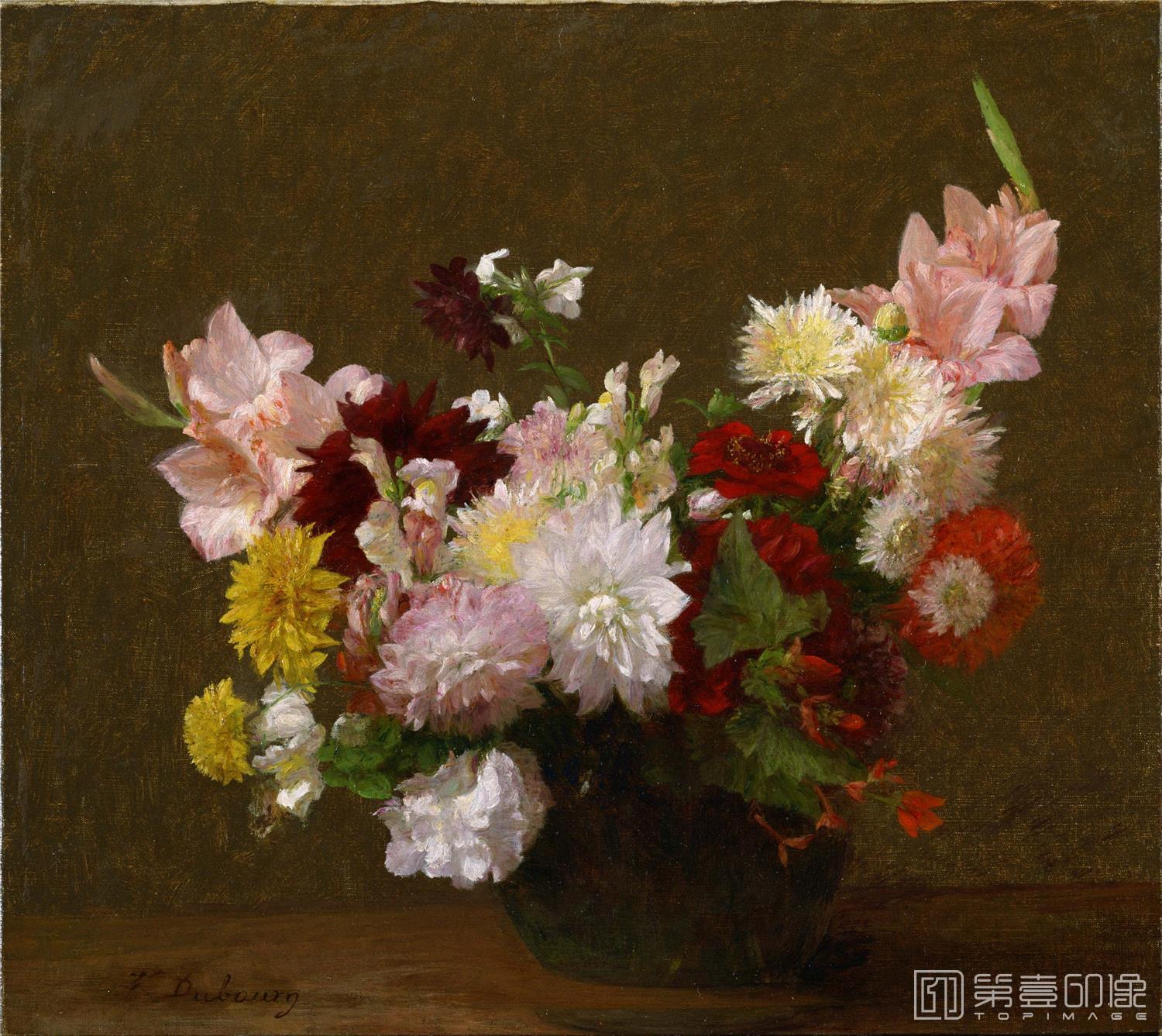 油画-亨利·方丹-拉图尔 Henri Fantin-Latour作品集032