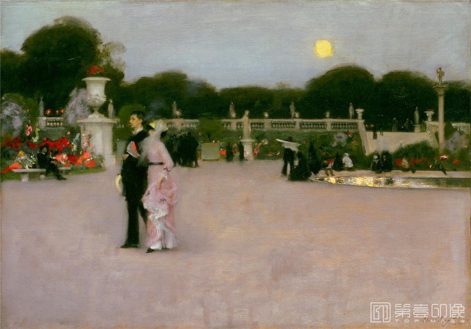 油画-约翰·辛格·萨金特 John Singer Sargent-油画-026