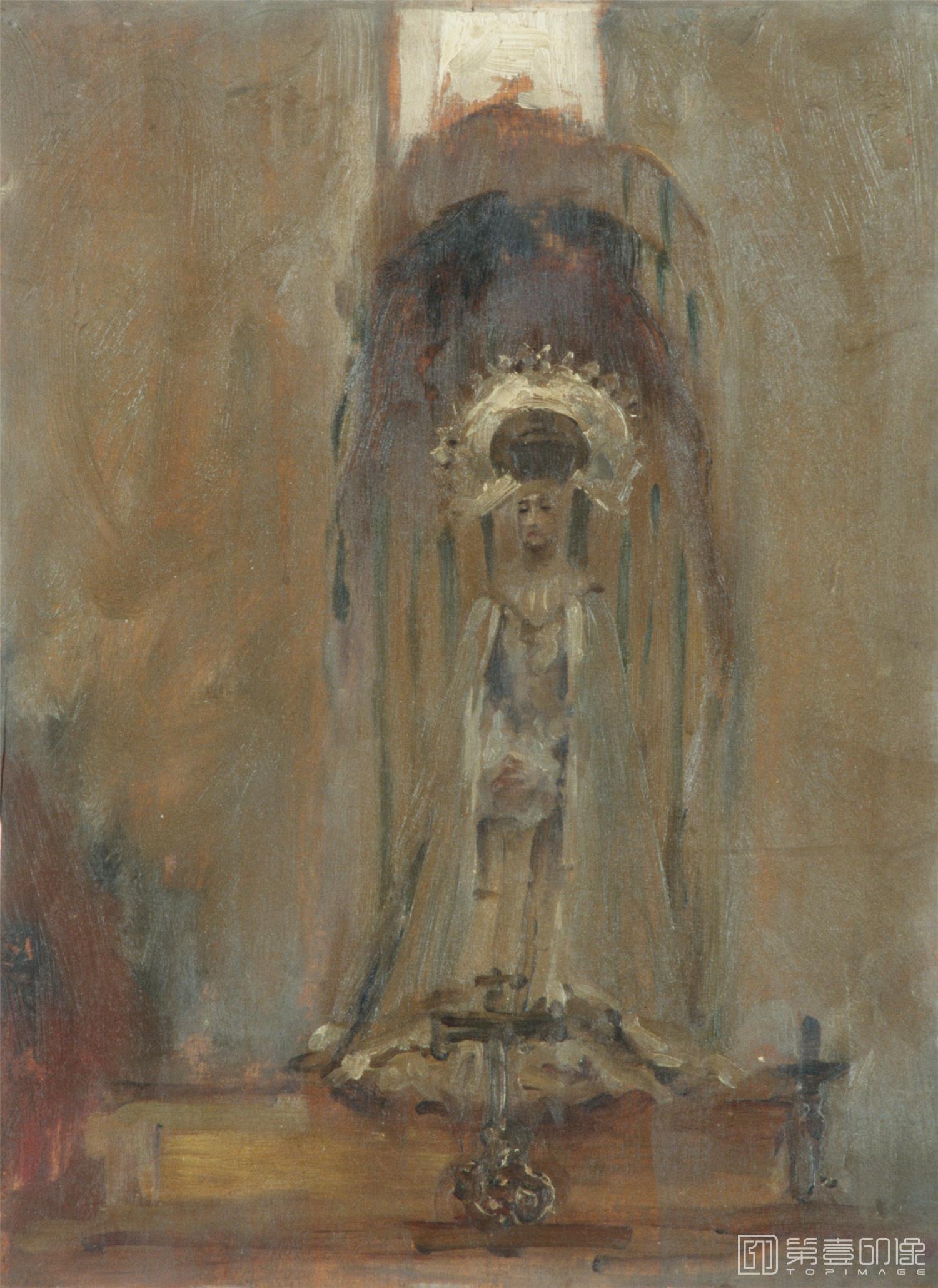 油画-约翰·辛格·萨金特 John Singer Sargent-油画-050