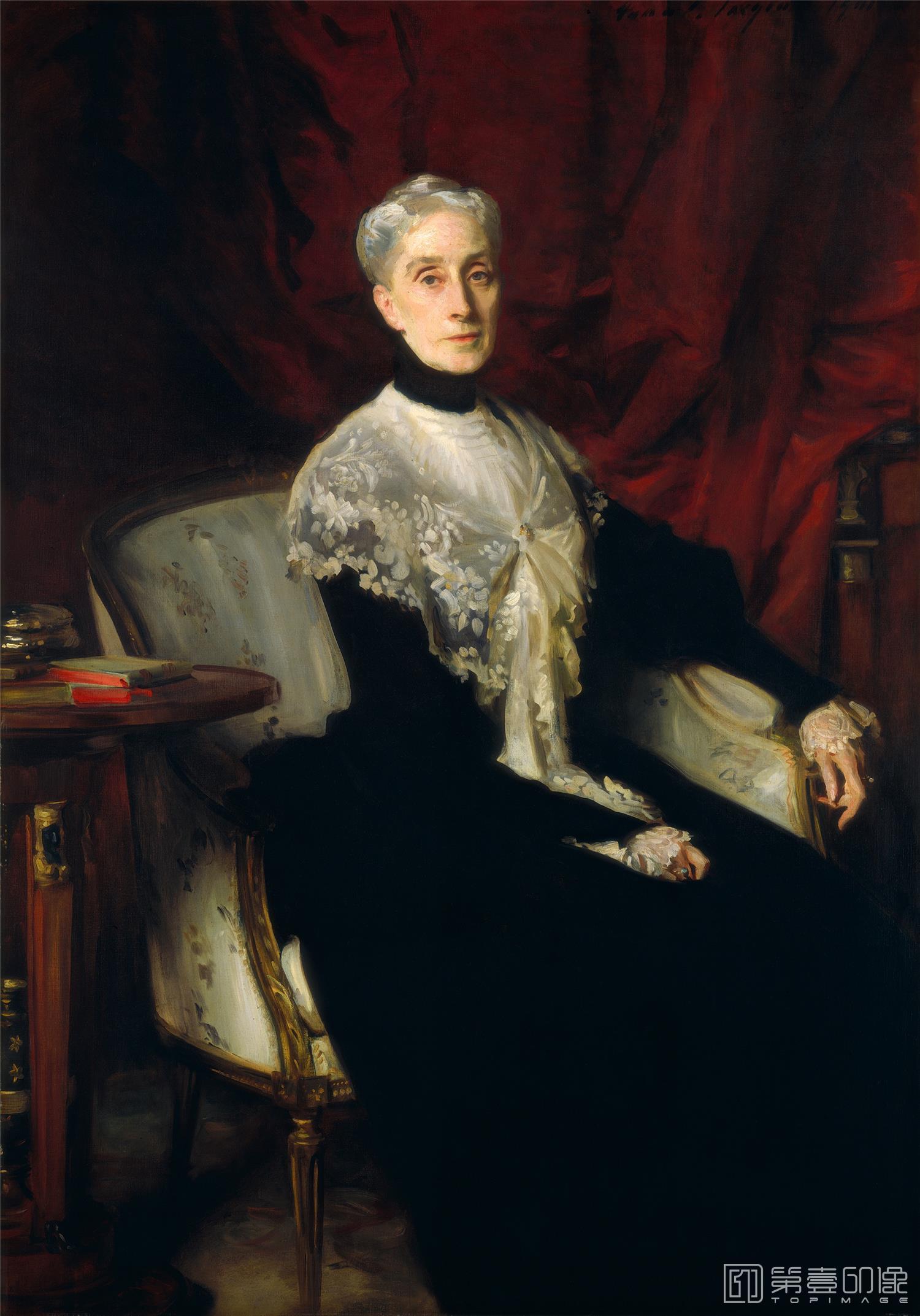 油画-约翰·辛格·萨金特 John Singer Sargent-油画-063