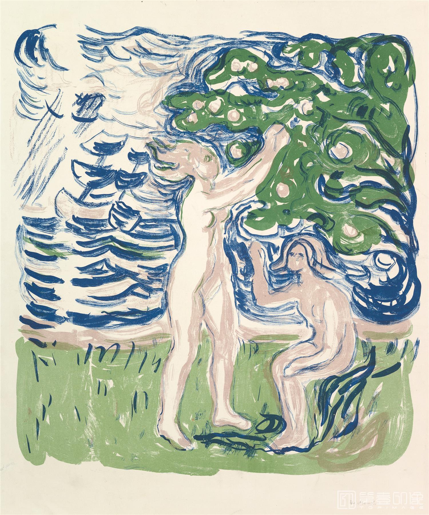 油画-爱德华·蒙克 Edvard Munch作品集-33