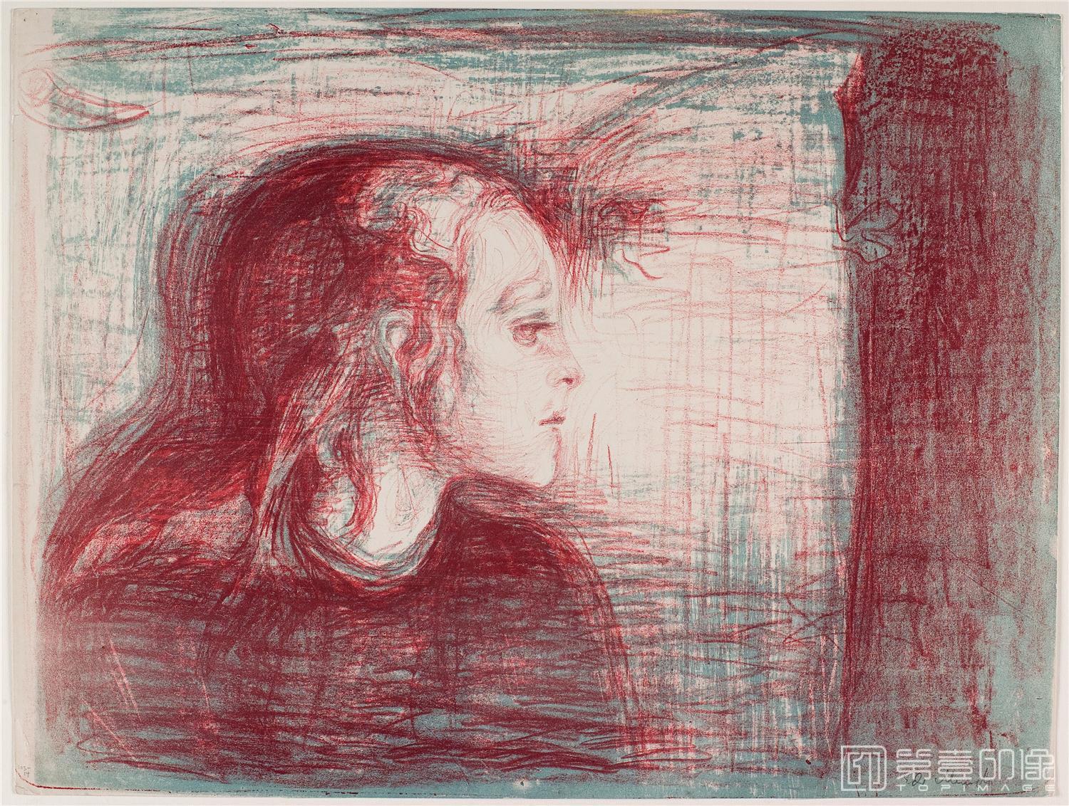 速写-爱德华·蒙克 Edvard Munch作品集-36