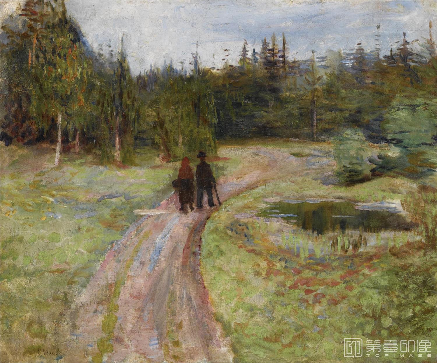 油画-爱德华·蒙克 Edvard Munch作品集-76