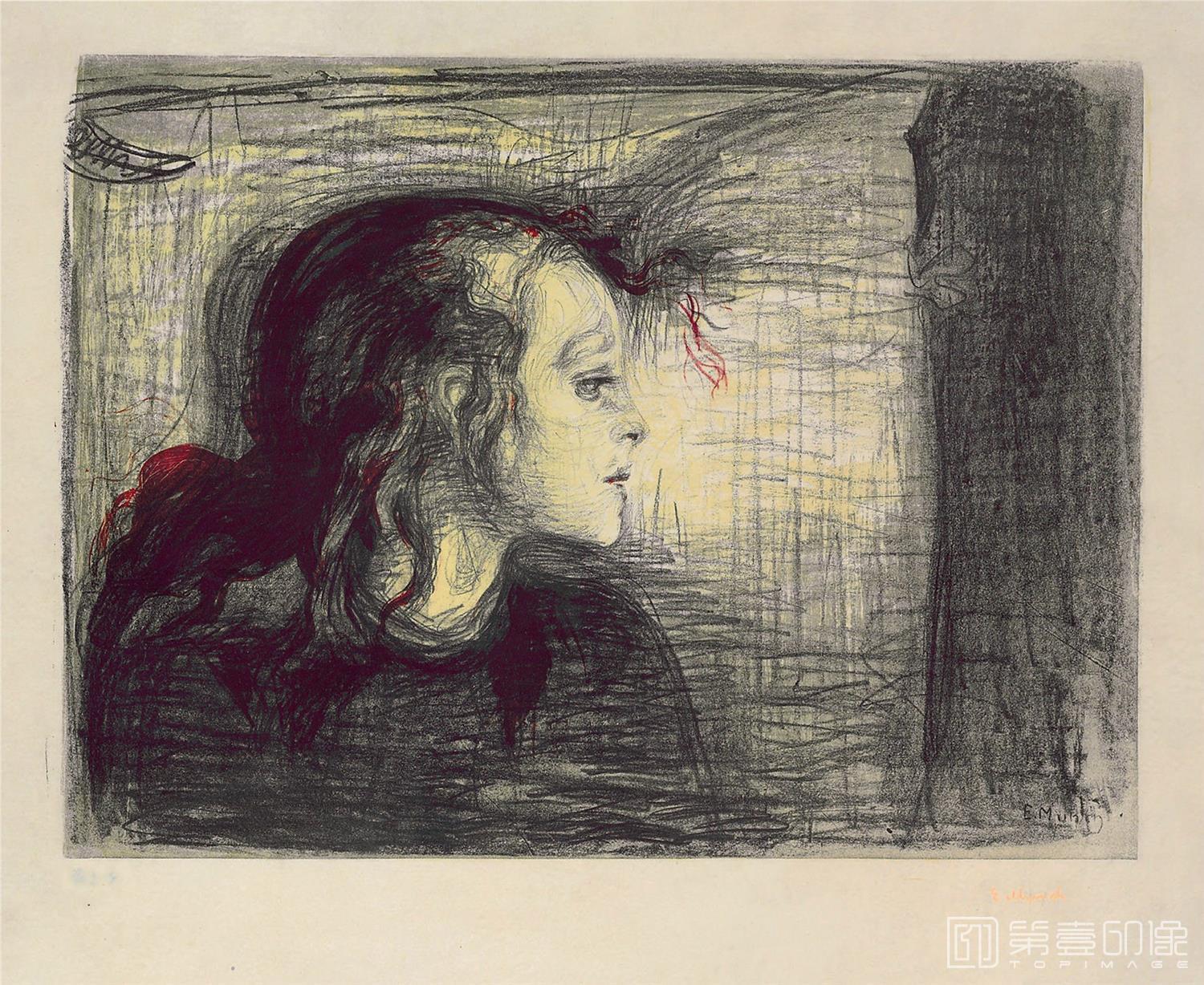 速写-爱德华·蒙克 Edvard Munch作品集-83