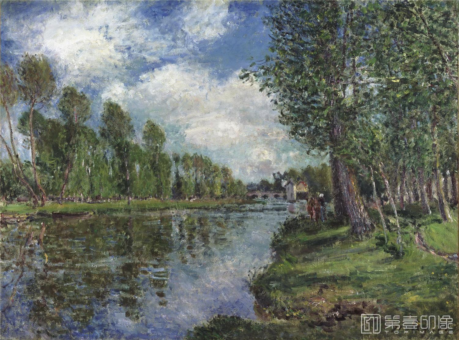 油画-阿尔弗莱德·西斯莱 Alfred Sisley作品集-033