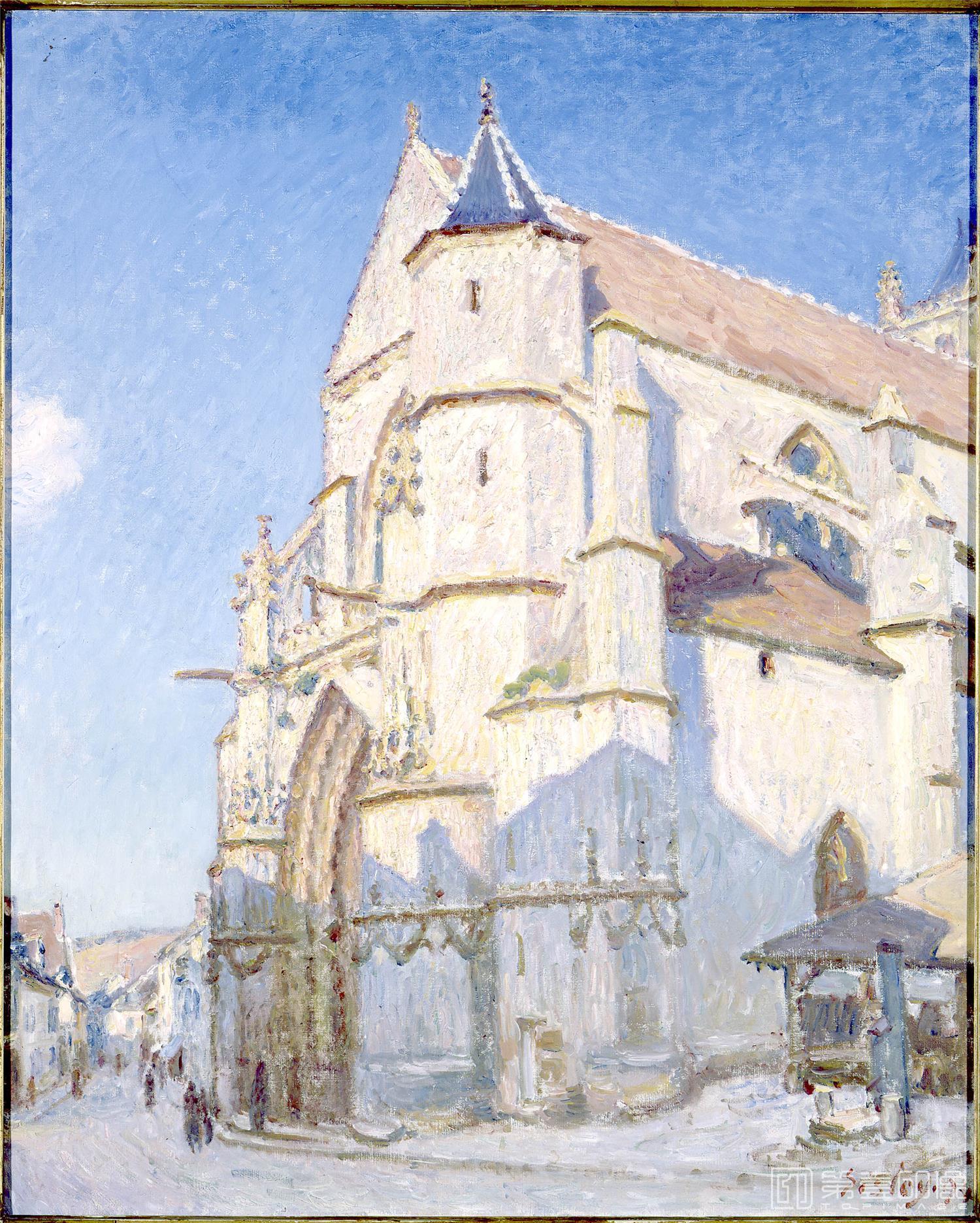 油画-阿尔弗莱德·西斯莱 Alfred Sisley作品集-063