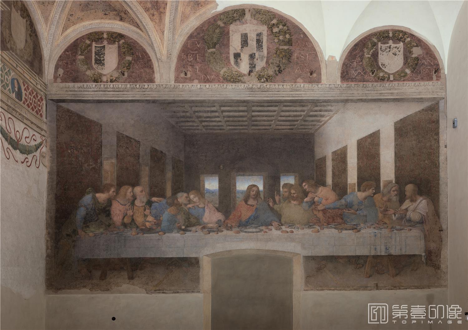 油画-列奥纳多·迪·皮耶罗·达·芬奇 Leonardo Di Ser Piero Da Vinci作品集-004