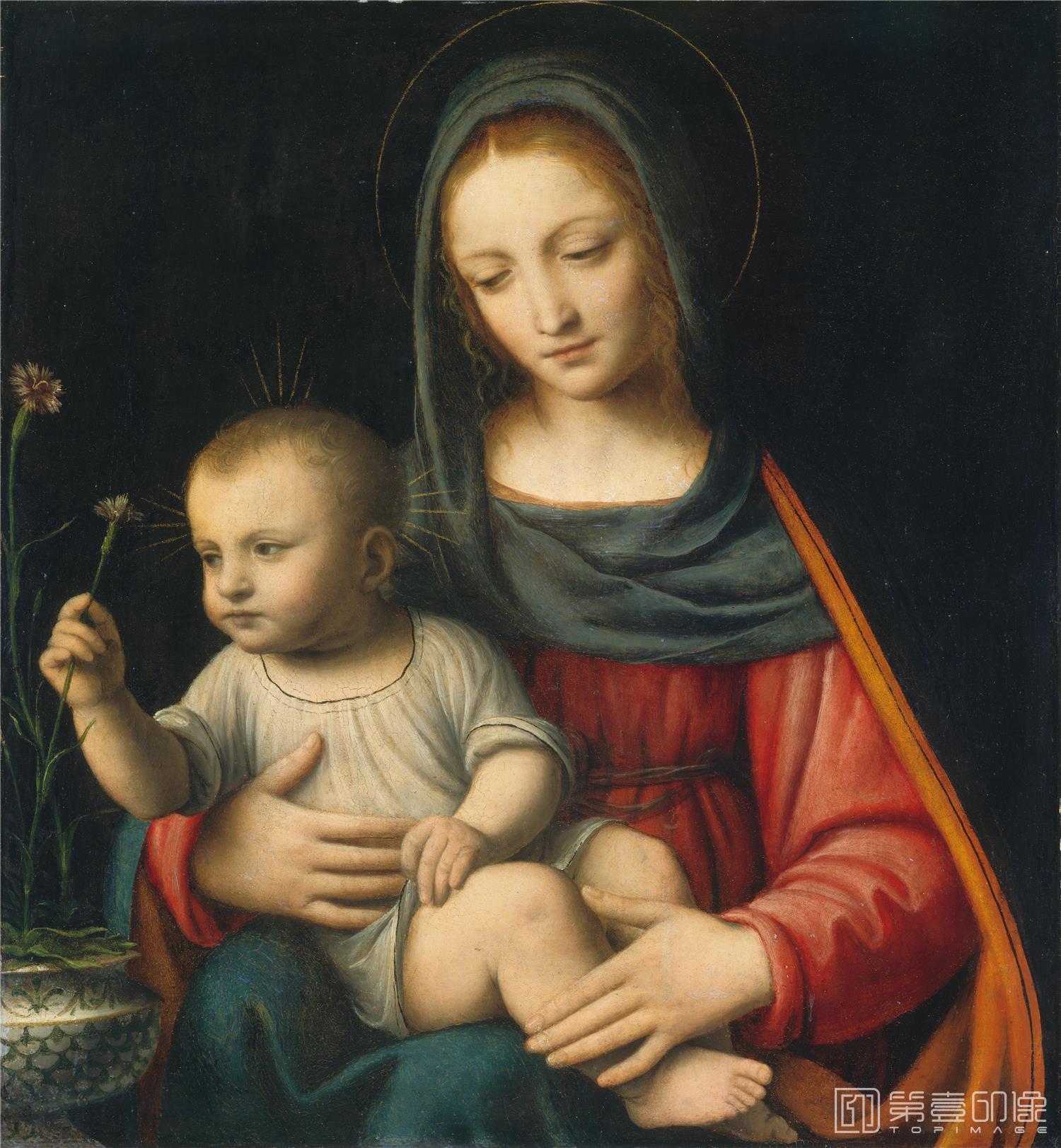 油画-列奥纳多·迪·皮耶罗·达·芬奇 Leonardo Di Ser Piero Da Vinci作品集-012