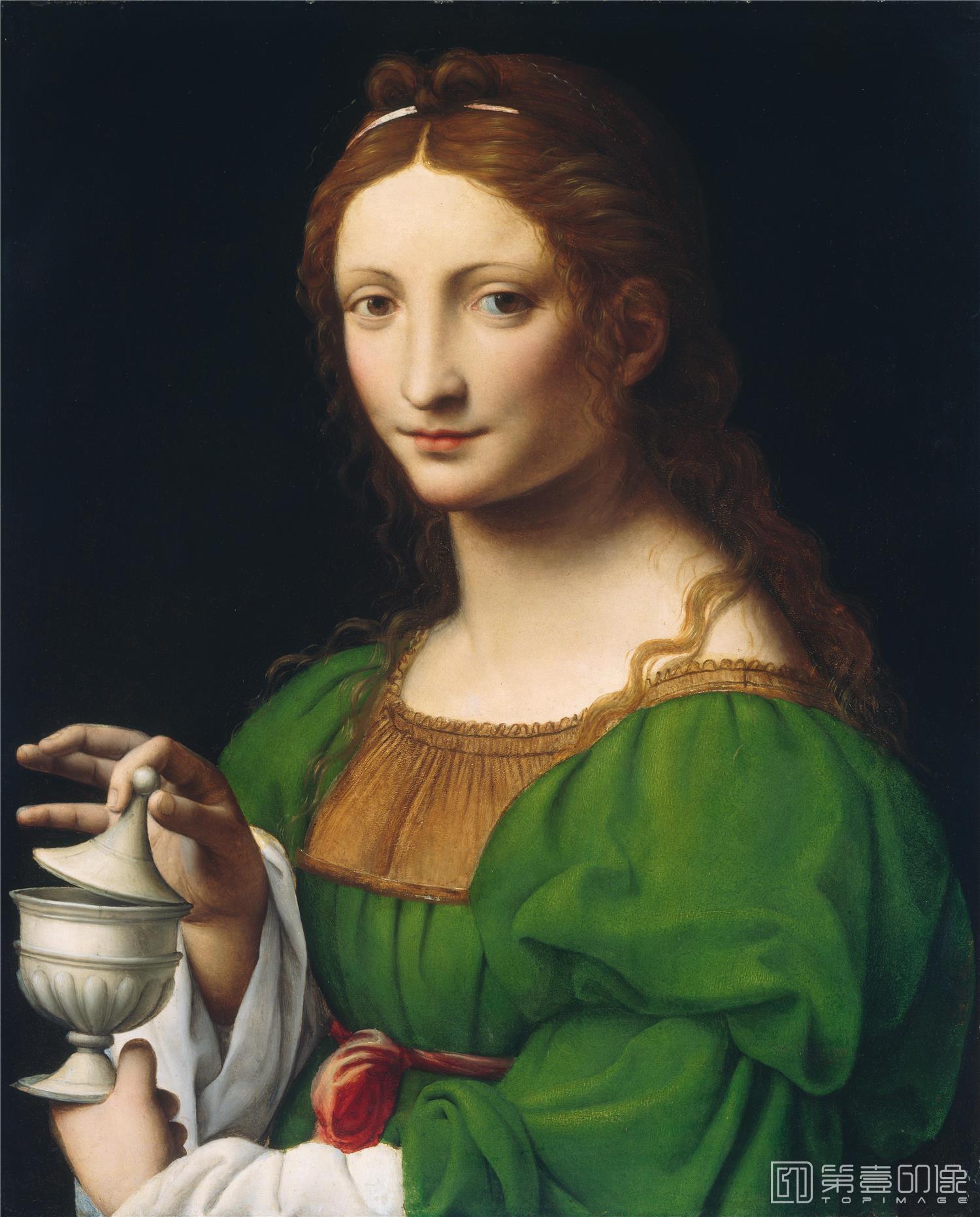 油画-列奥纳多·迪·皮耶罗·达·芬奇 Leonardo Di Ser Piero Da Vinci作品集-017
