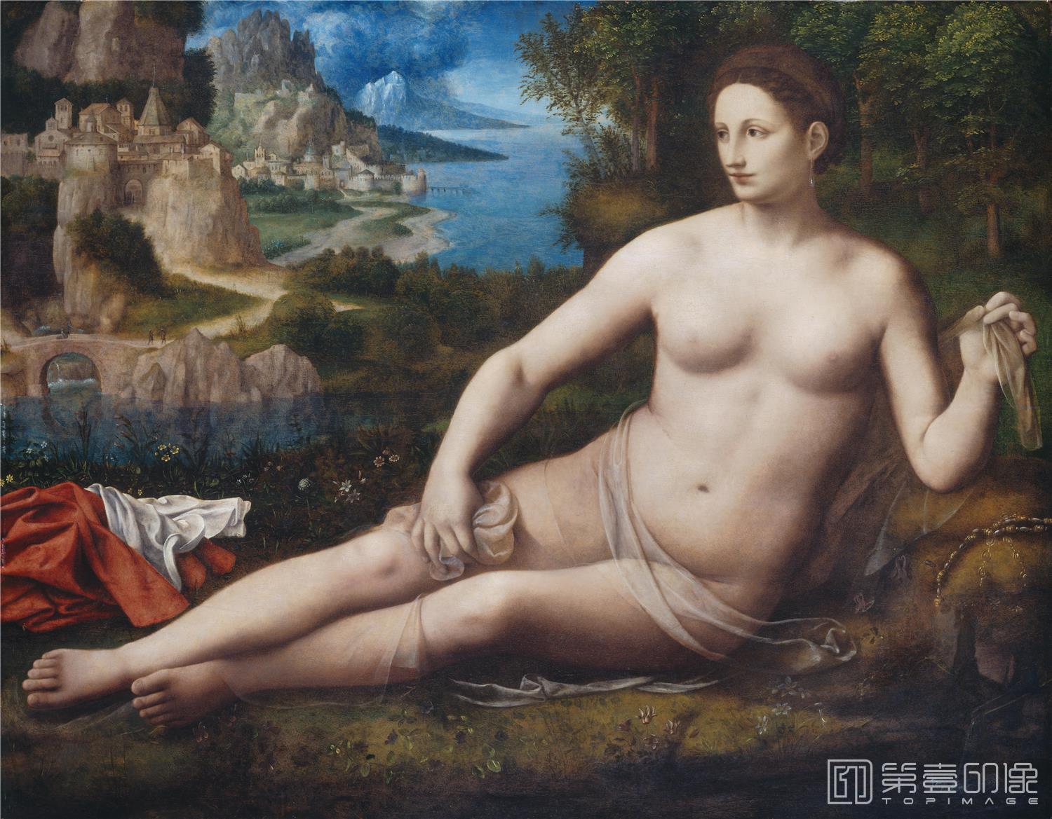 油画-列奥纳多·迪·皮耶罗·达·芬奇 Leonardo Di Ser Piero Da Vinci作品集-018
