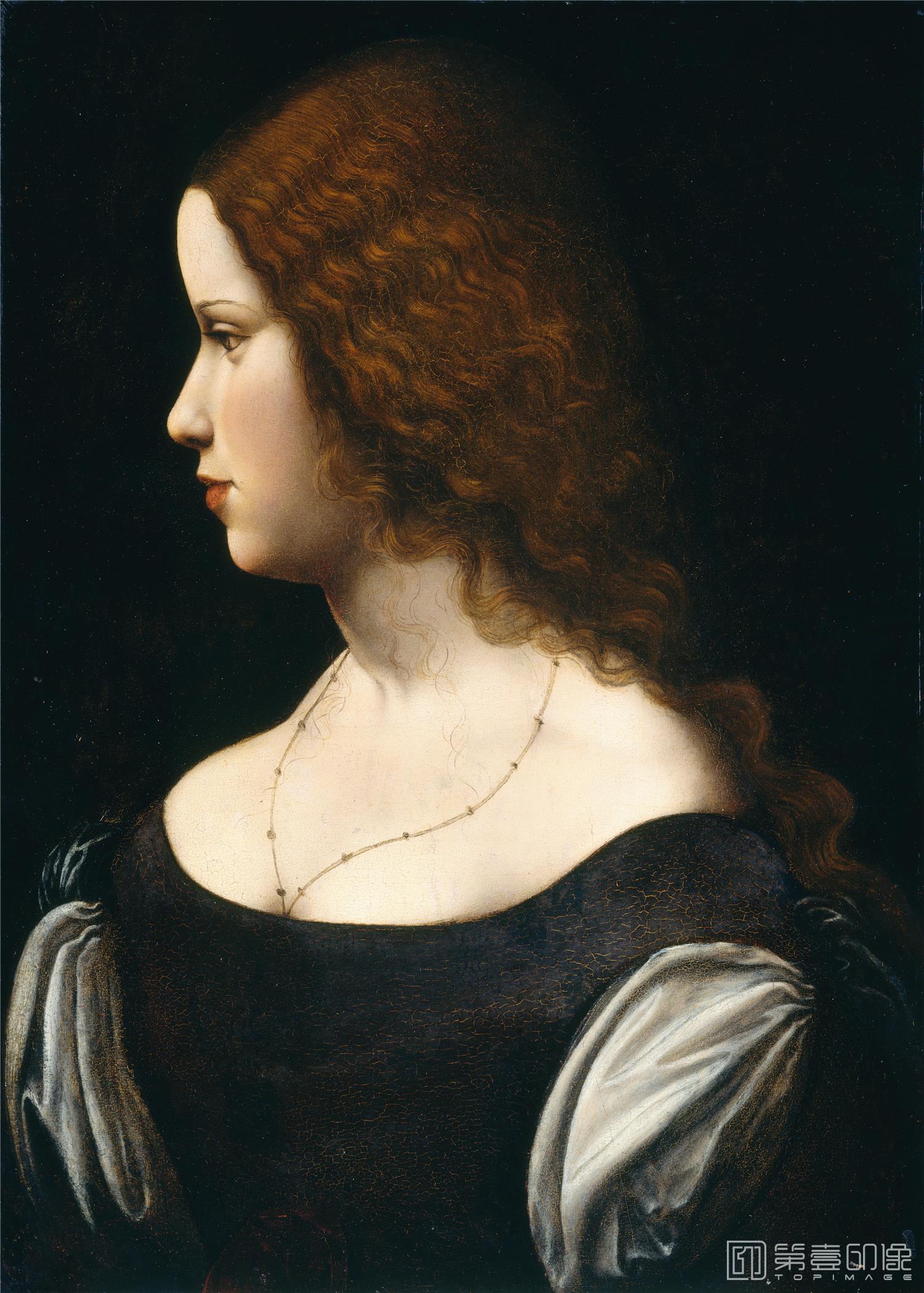 油画-列奥纳多·迪·皮耶罗·达·芬奇 Leonardo Di Ser Piero Da Vinci作品集-025