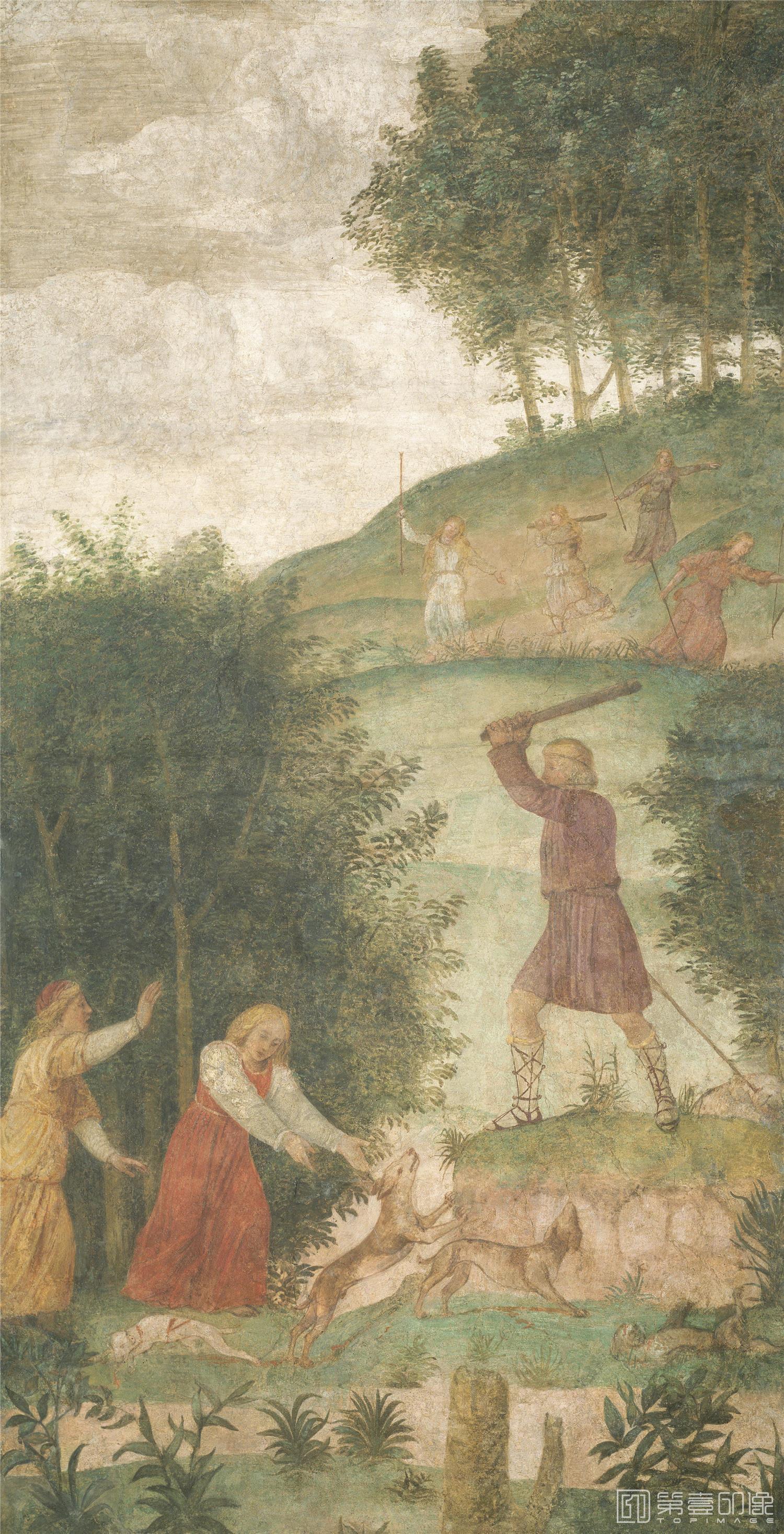 油画-列奥纳多·迪·皮耶罗·达·芬奇 Leonardo Di Ser Piero Da Vinci作品集-037