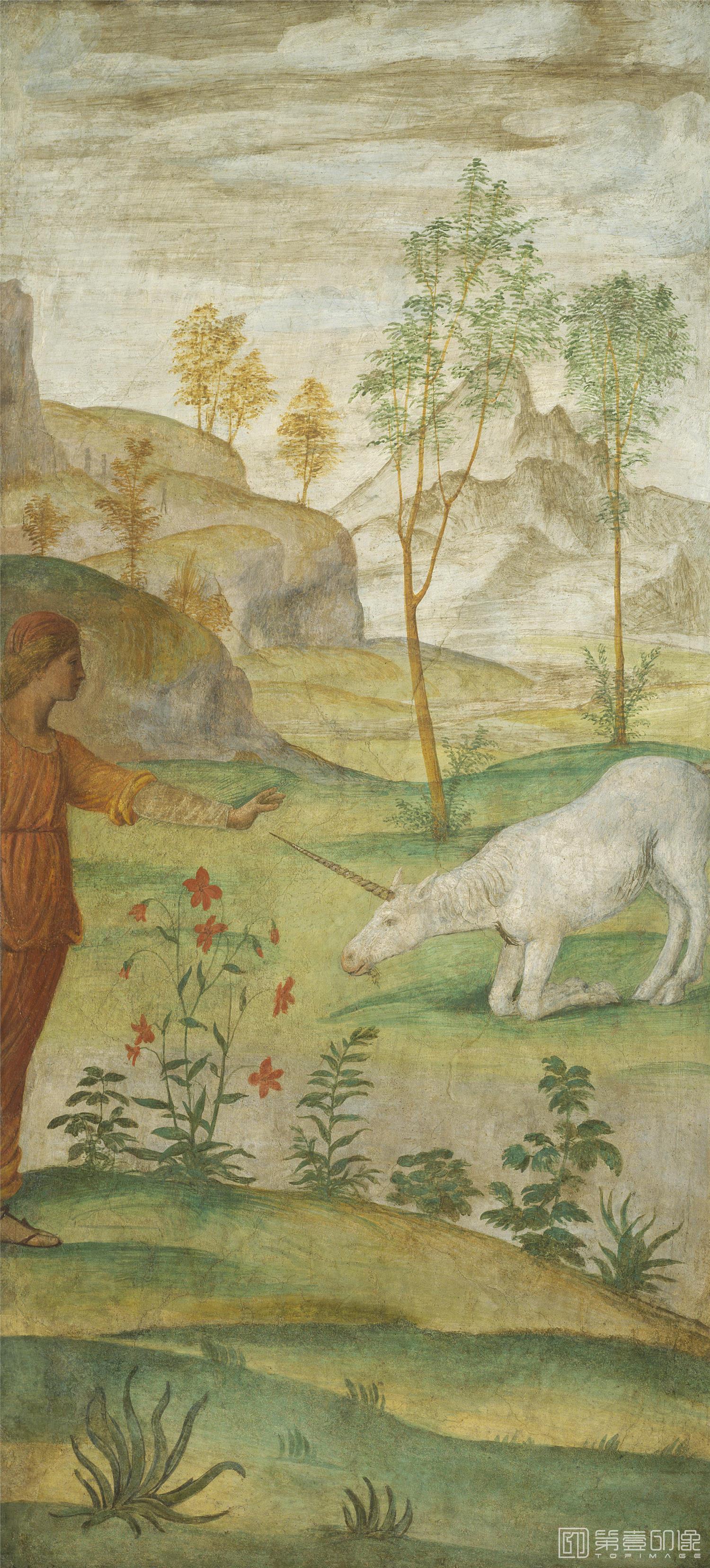 油画-列奥纳多·迪·皮耶罗·达·芬奇 Leonardo Di Ser Piero Da Vinci作品集-041