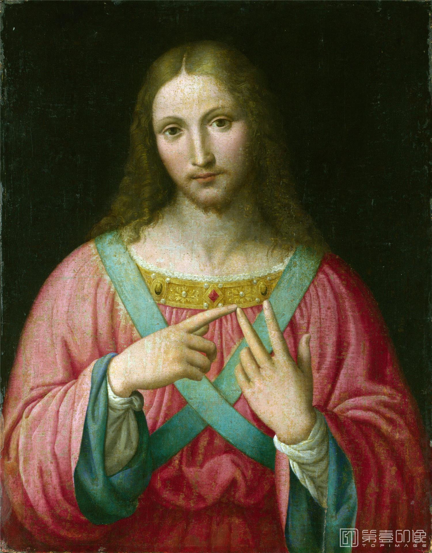 油画-列奥纳多·迪·皮耶罗·达·芬奇 Leonardo Di Ser Piero Da Vinci作品集-050