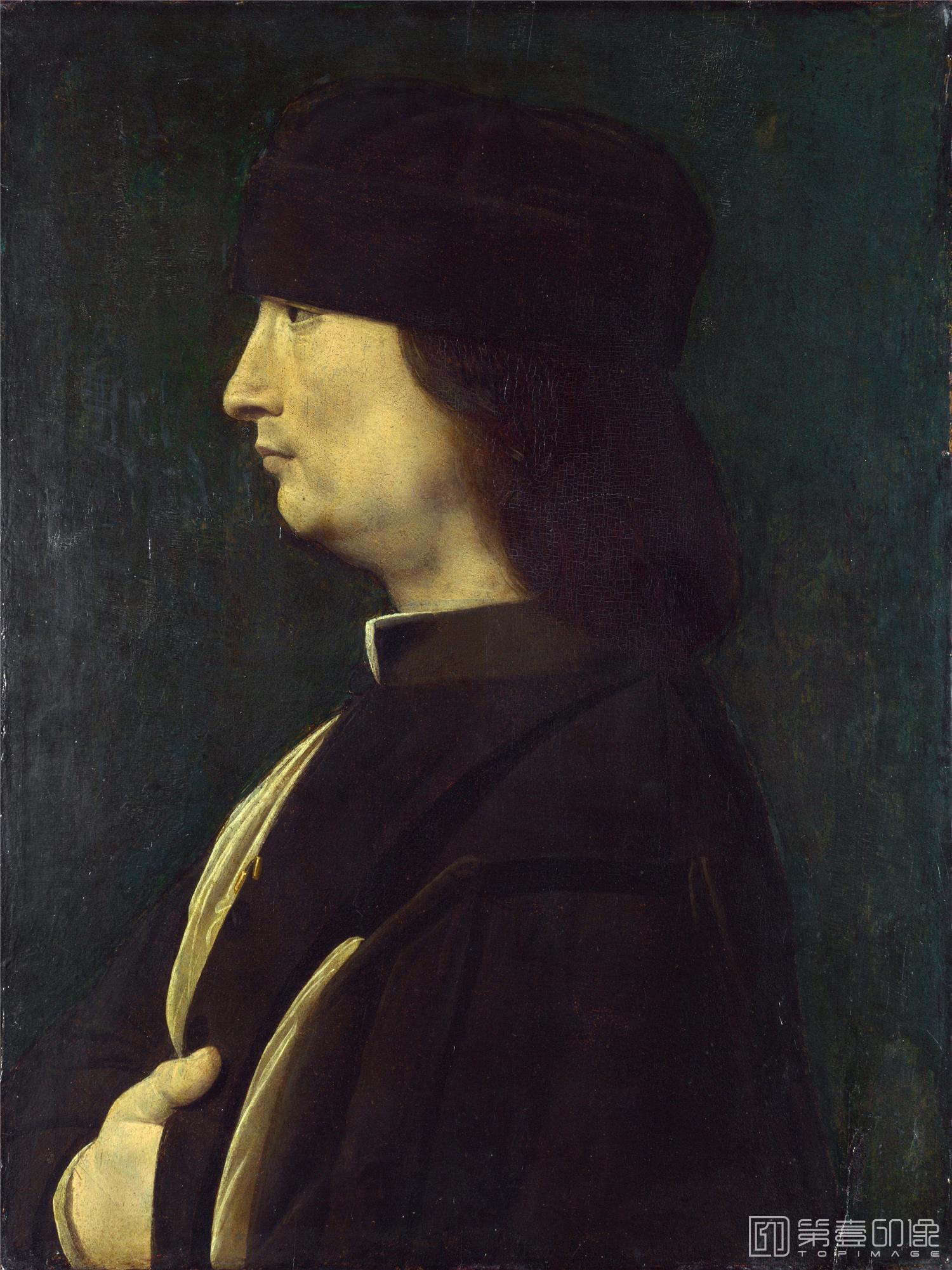 油画-列奥纳多·迪·皮耶罗·达·芬奇 Leonardo Di Ser Piero Da Vinci作品集-054