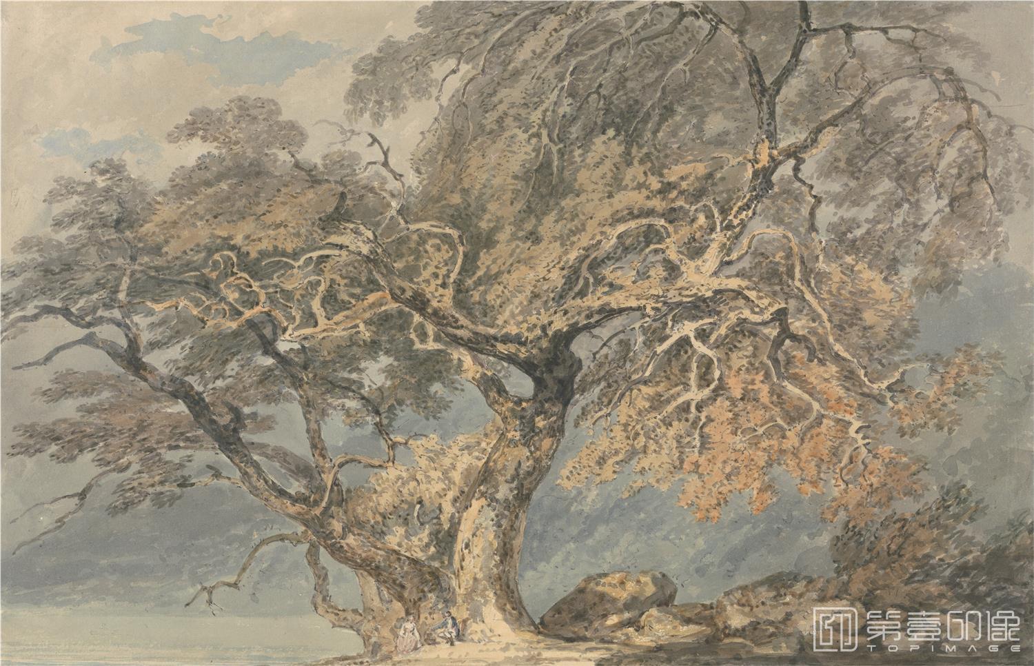 水彩画-透纳作品集-196