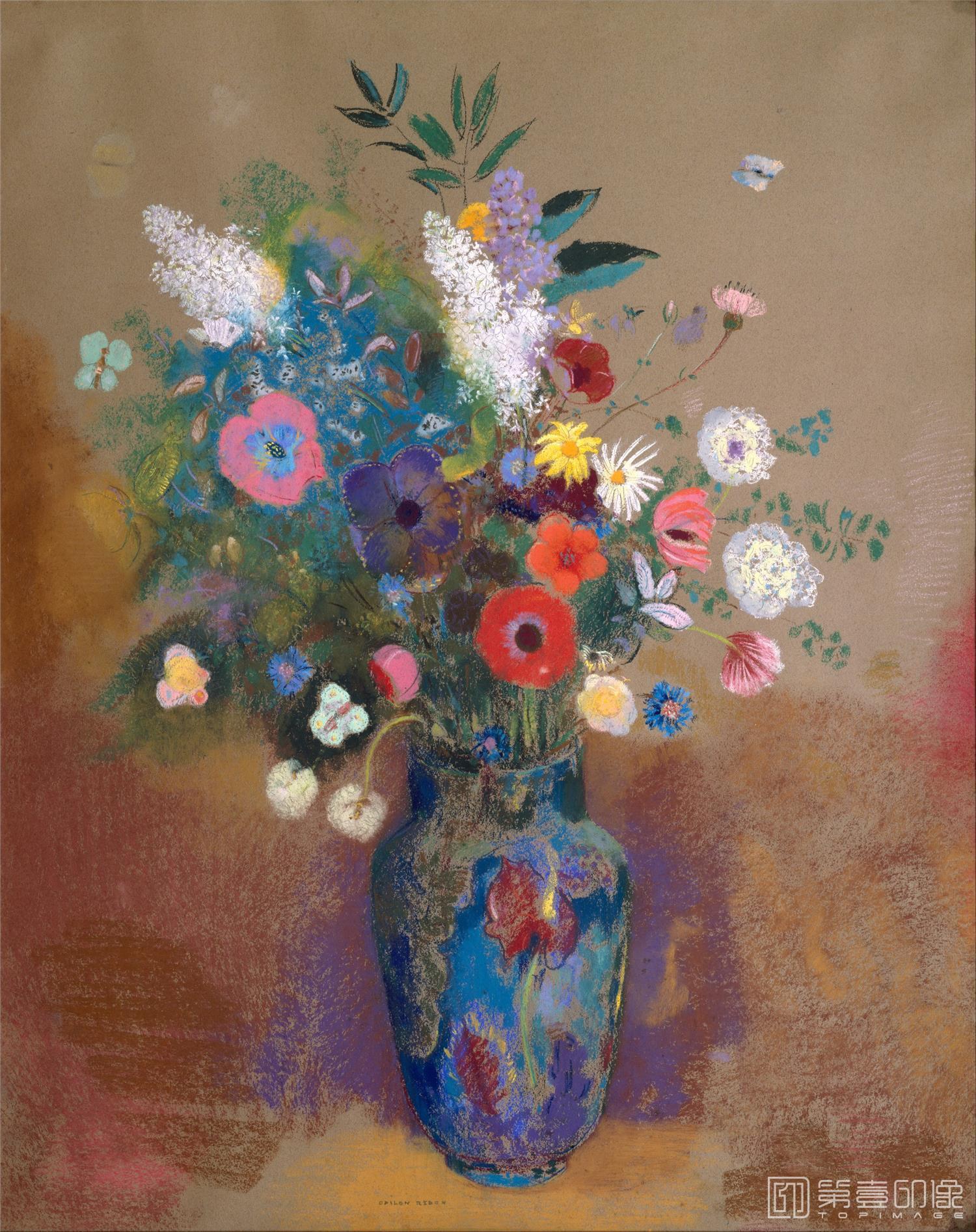 油画-奥蒂诺·雷东 Odilon Redon作品集-041