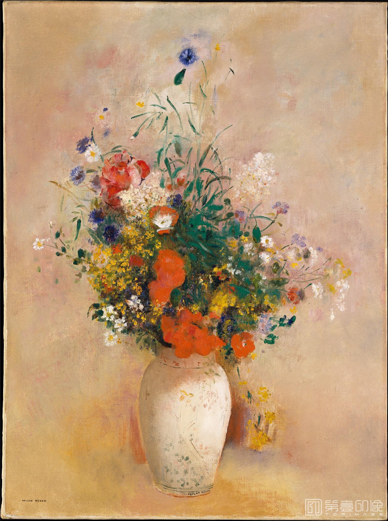 油画-奥蒂诺·雷东 Odilon Redon作品集-042