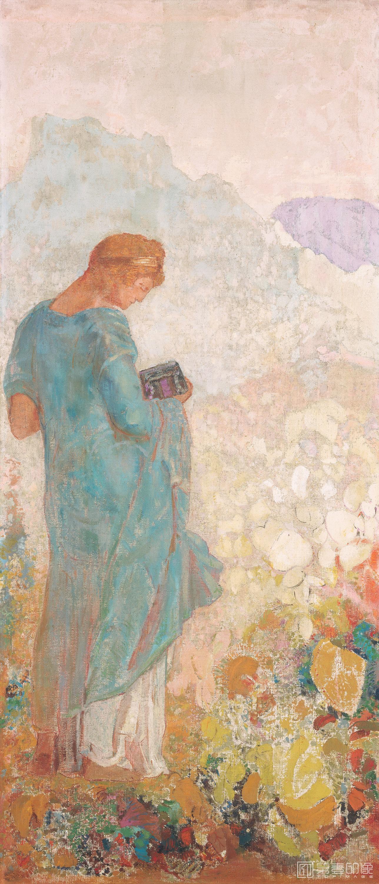 油画-奥蒂诺·雷东 Odilon Redon作品集-077