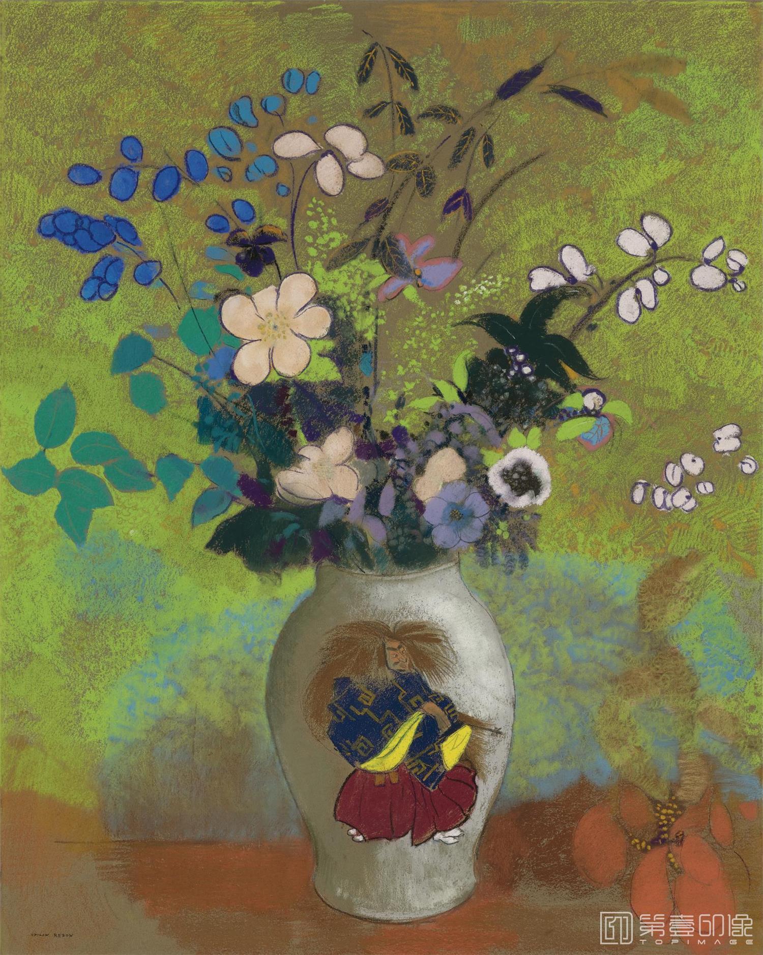 油画-奥蒂诺·雷东 Odilon Redon作品集-090