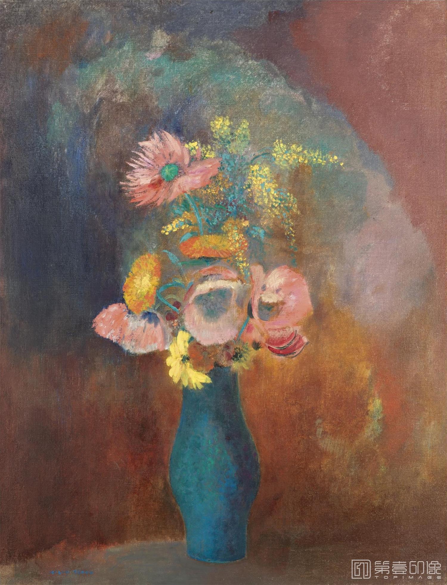 油画-奥蒂诺·雷东 Odilon Redon作品集-095