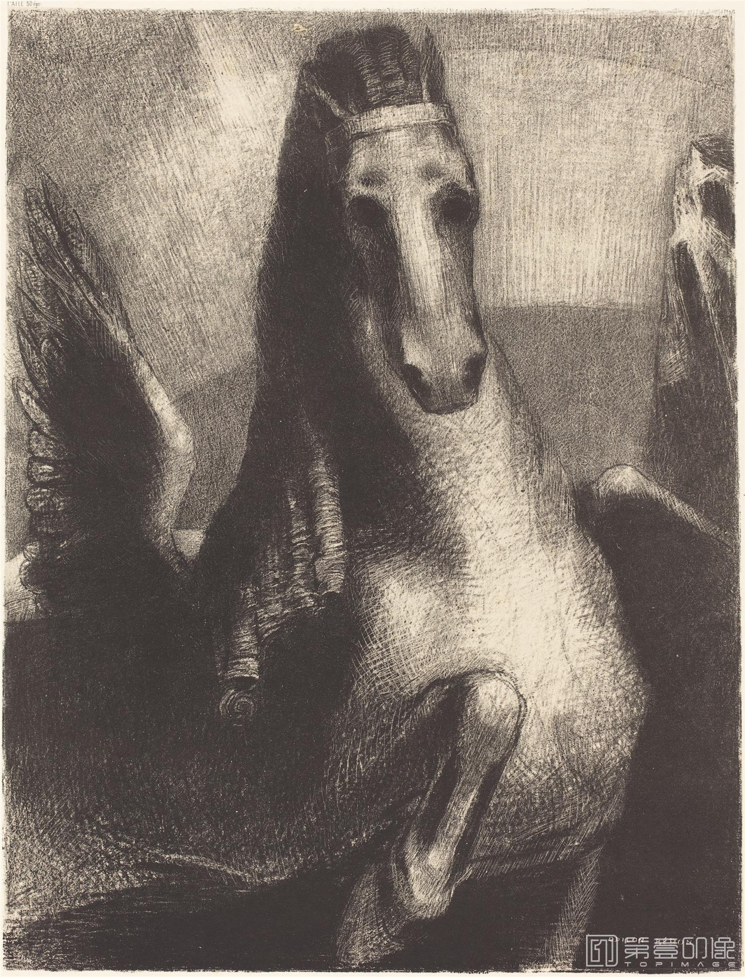 素描-奥蒂诺·雷东 Odilon Redon作品集-167