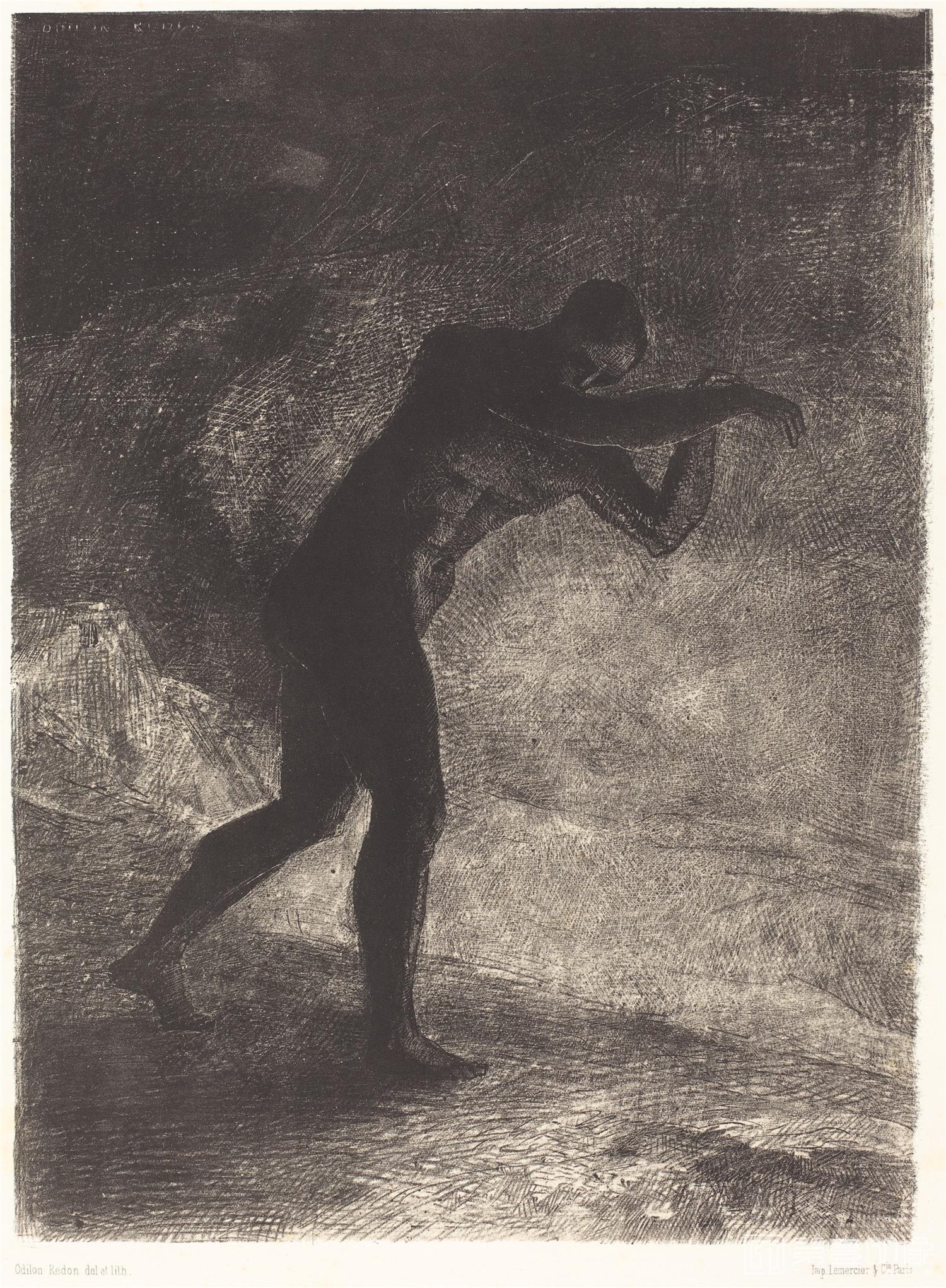 素描-奥蒂诺·雷东 Odilon Redon作品集-183