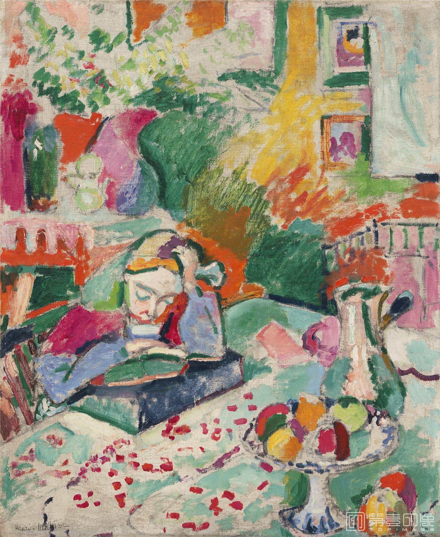 水彩画-亨利·马蒂斯 Henri Matisse作品集-31