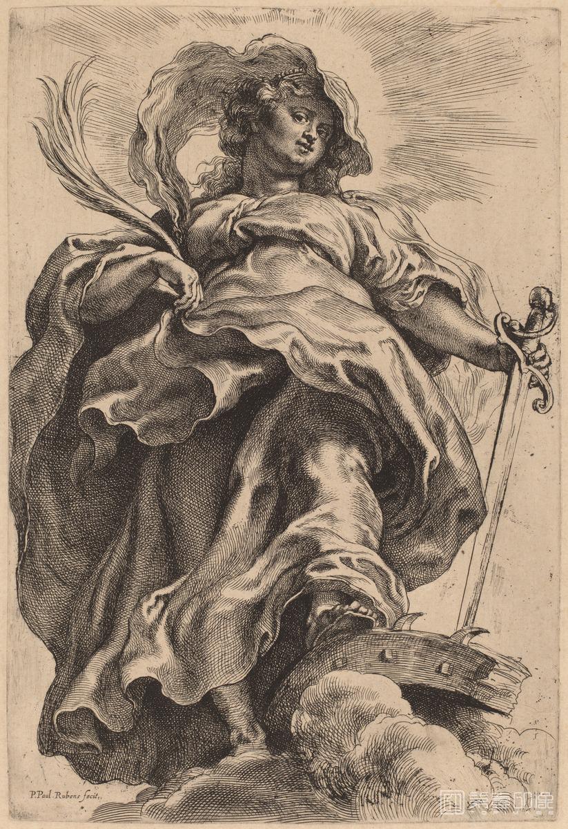 素描-彼得·保罗·鲁本斯 Peter Paul Rubens作品集-706