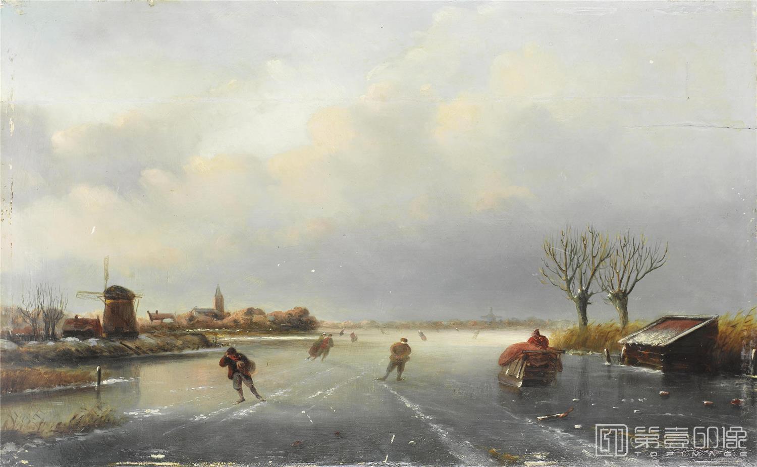 油画-19世纪世界风景油画精选-0354