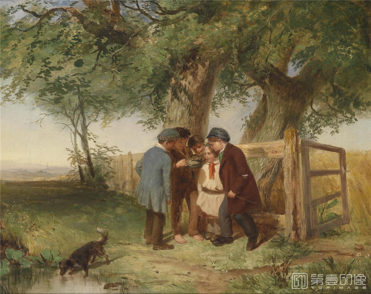油画-19世纪世界风景油画精选-1026