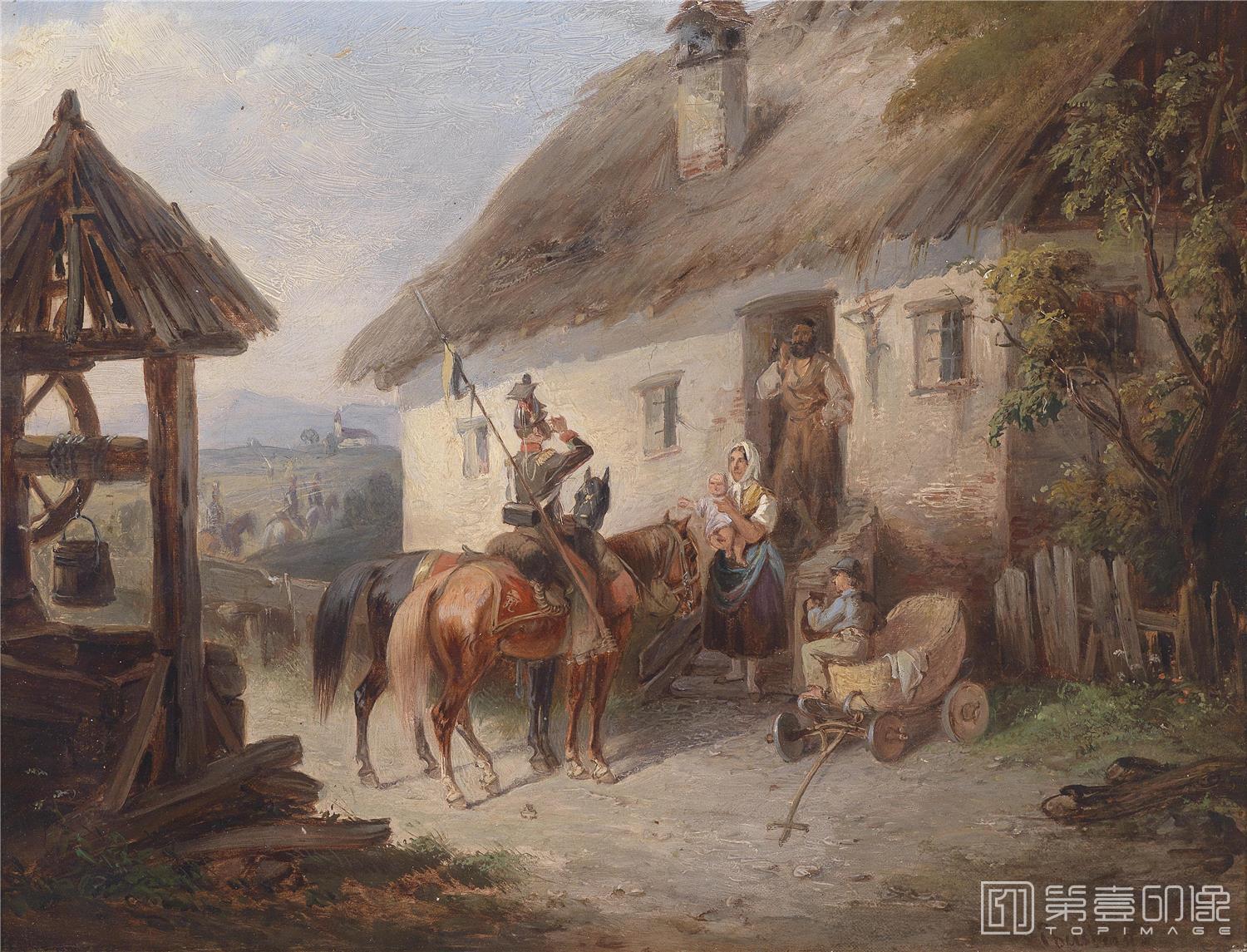 油画-19世纪世界风景油画精选-1034