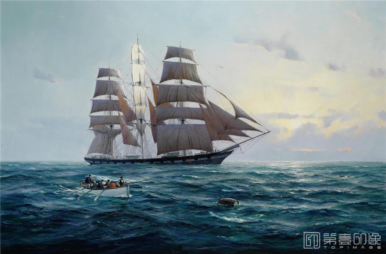 油画-19世纪世界风景油画精选-1083