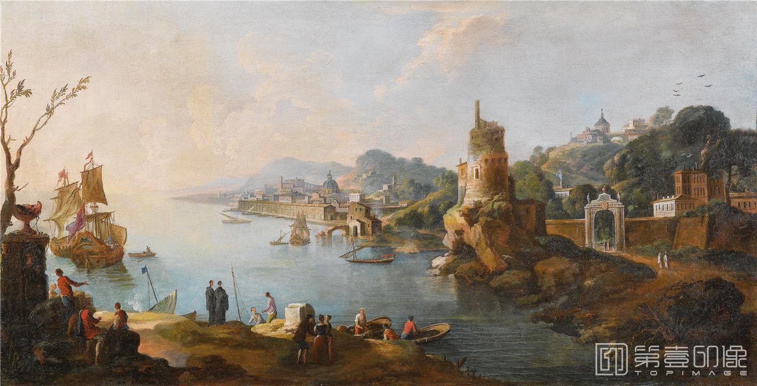 油画-19世纪世界风景油画精选-1151
