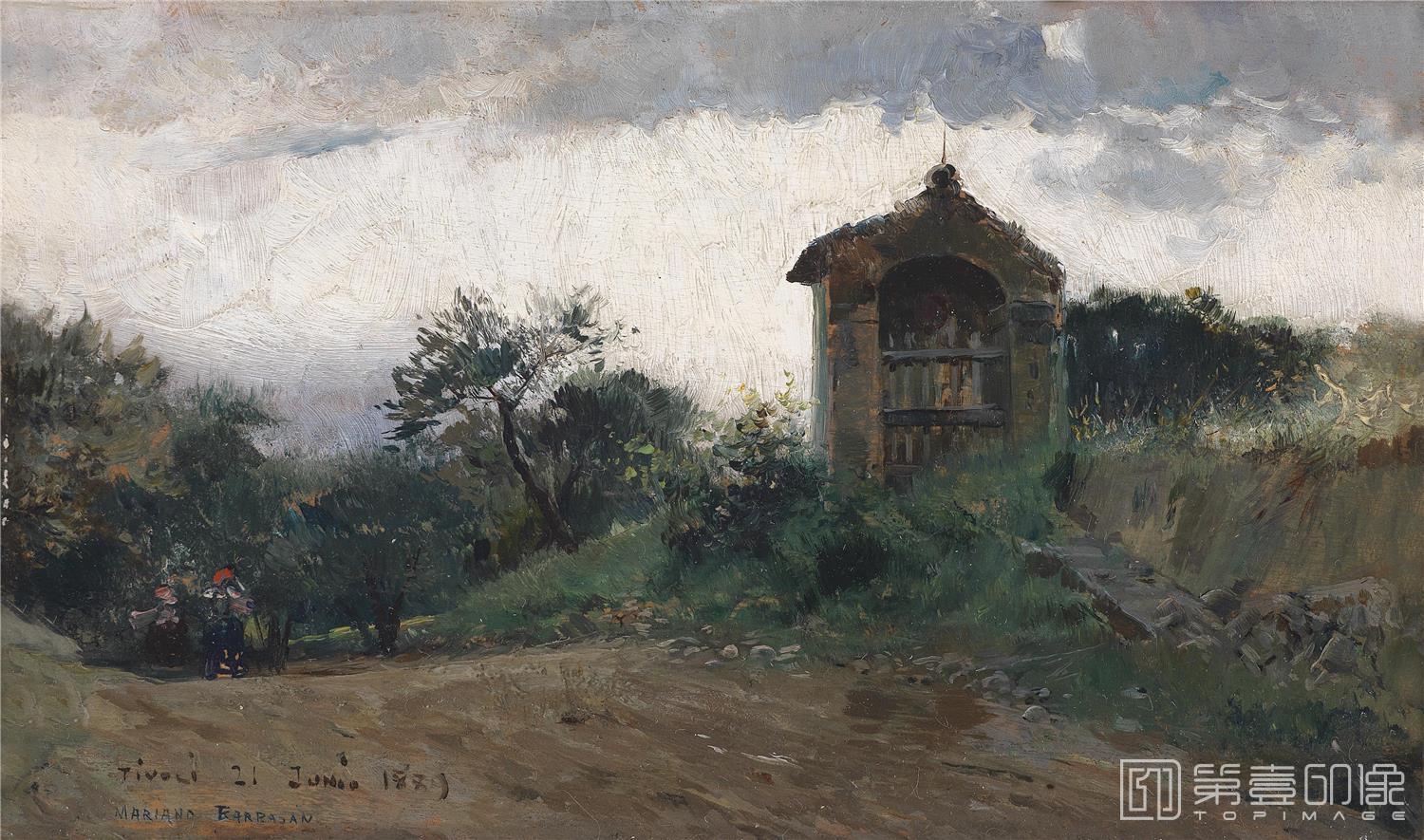 油画-19世纪世界风景油画精选-1180