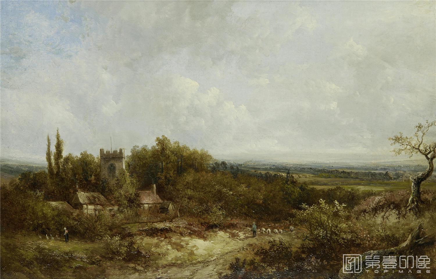油画-19世纪世界风景油画精选-1437