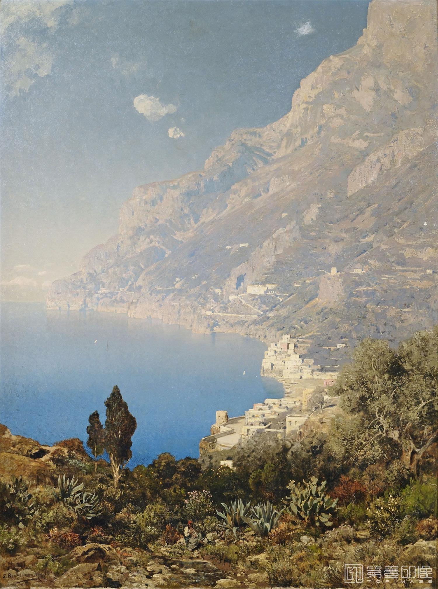 油画-19世纪世界风景油画精选-1442