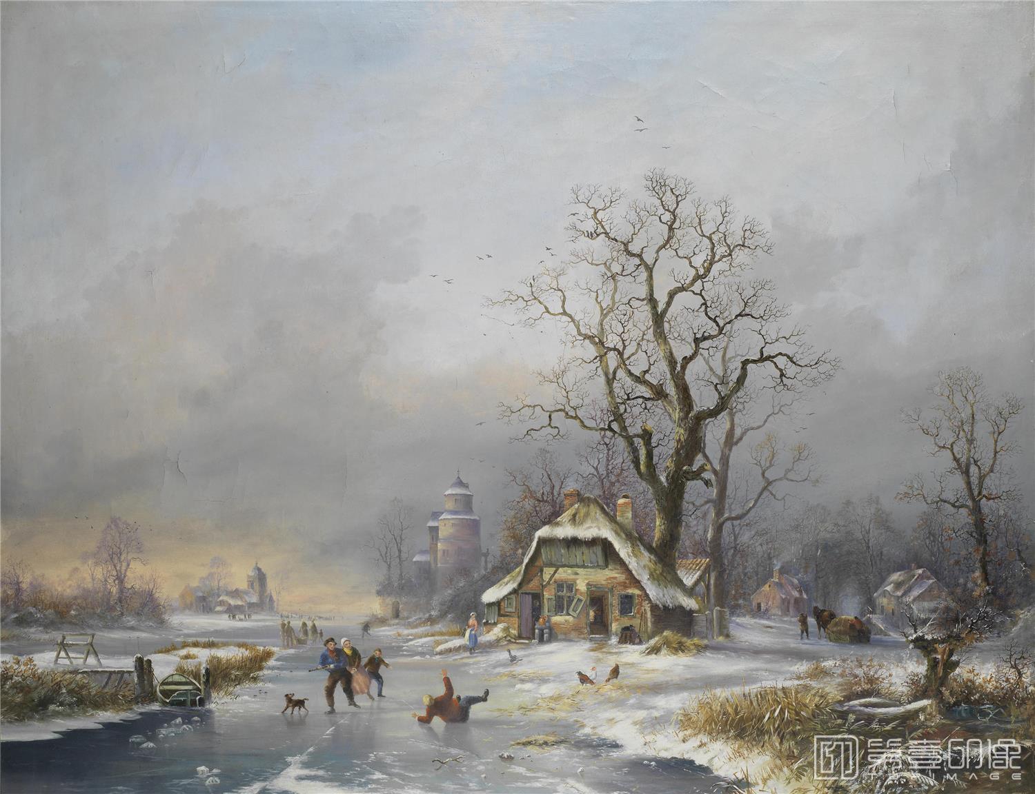 油画-19世纪世界风景油画精选-1539