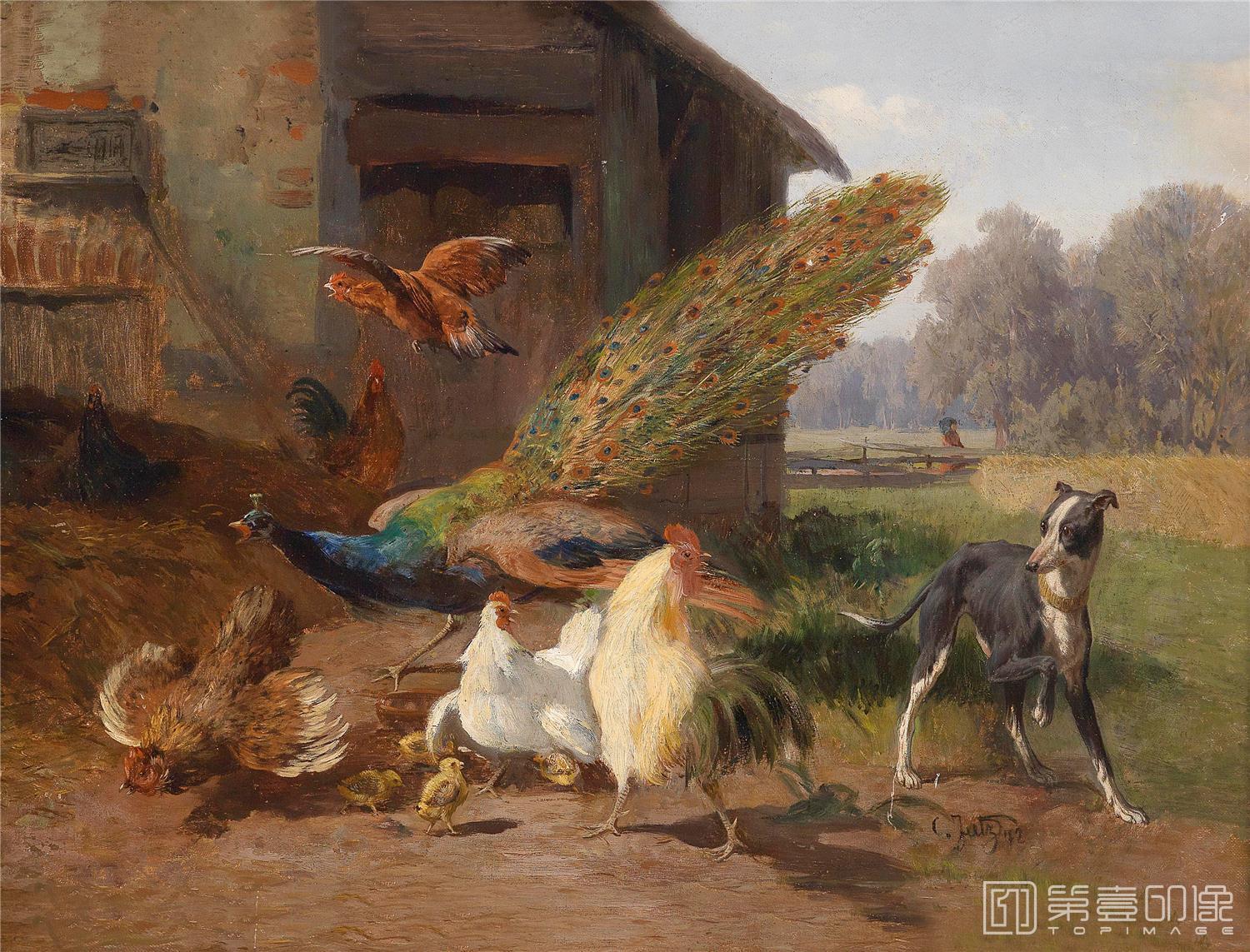 油画-19世纪世界风景油画精选-1546